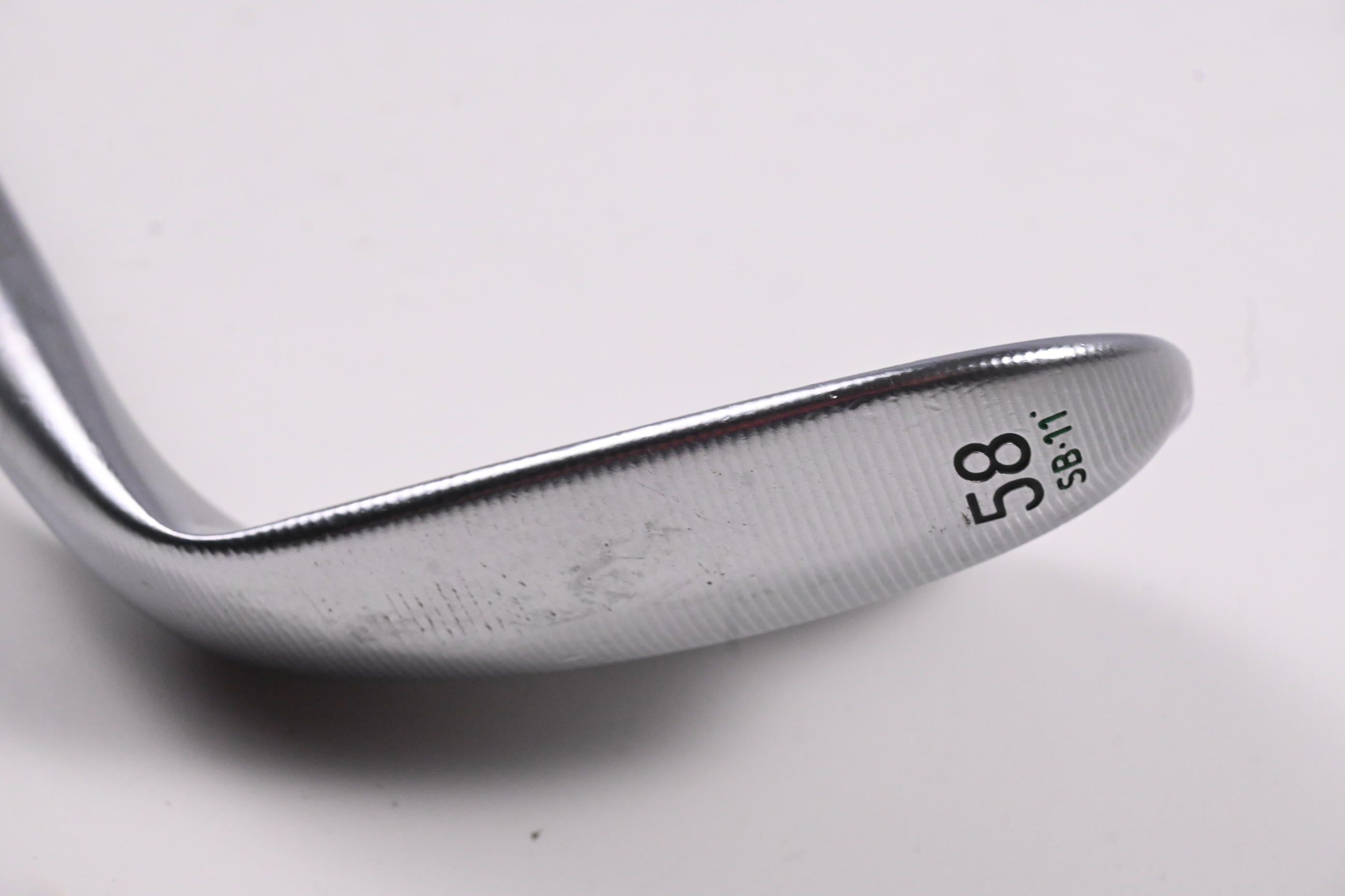 Left Hand Taylormade Milled Grind 4 Lob Wedge / 58 Degree / Stiff Flex ProjectX