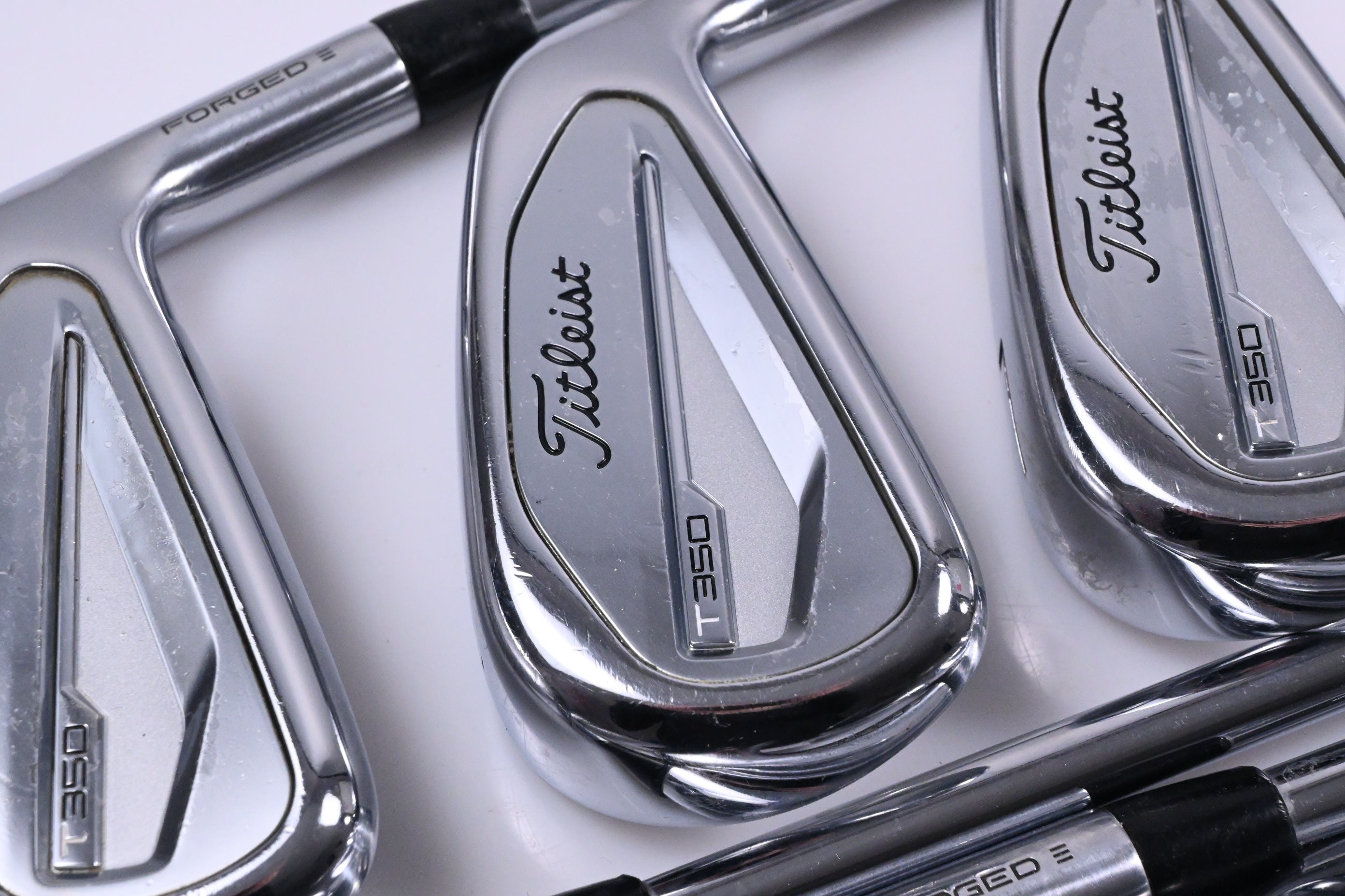 Titleist T350 Irons / 5-PW+GW / Regular Flex AMT Red R300 Shafts
