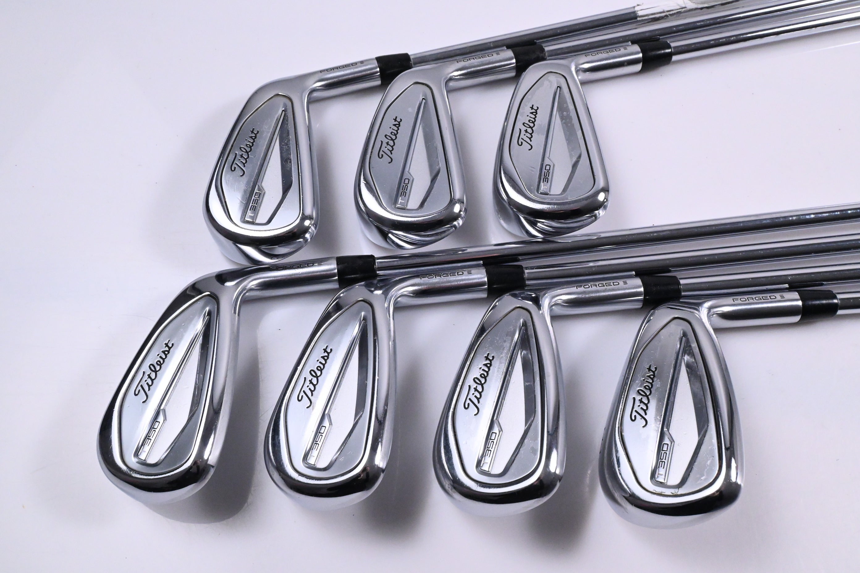 Titleist T350 Irons / 5-PW+GW / Regular Flex AMT Red R300 Shafts