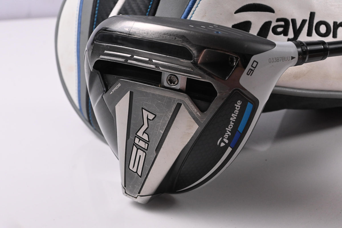 Taylormade SIM Driver / 9 Degree / Stiff Flex HZRDUS Smoke Yellow 63 Shaft