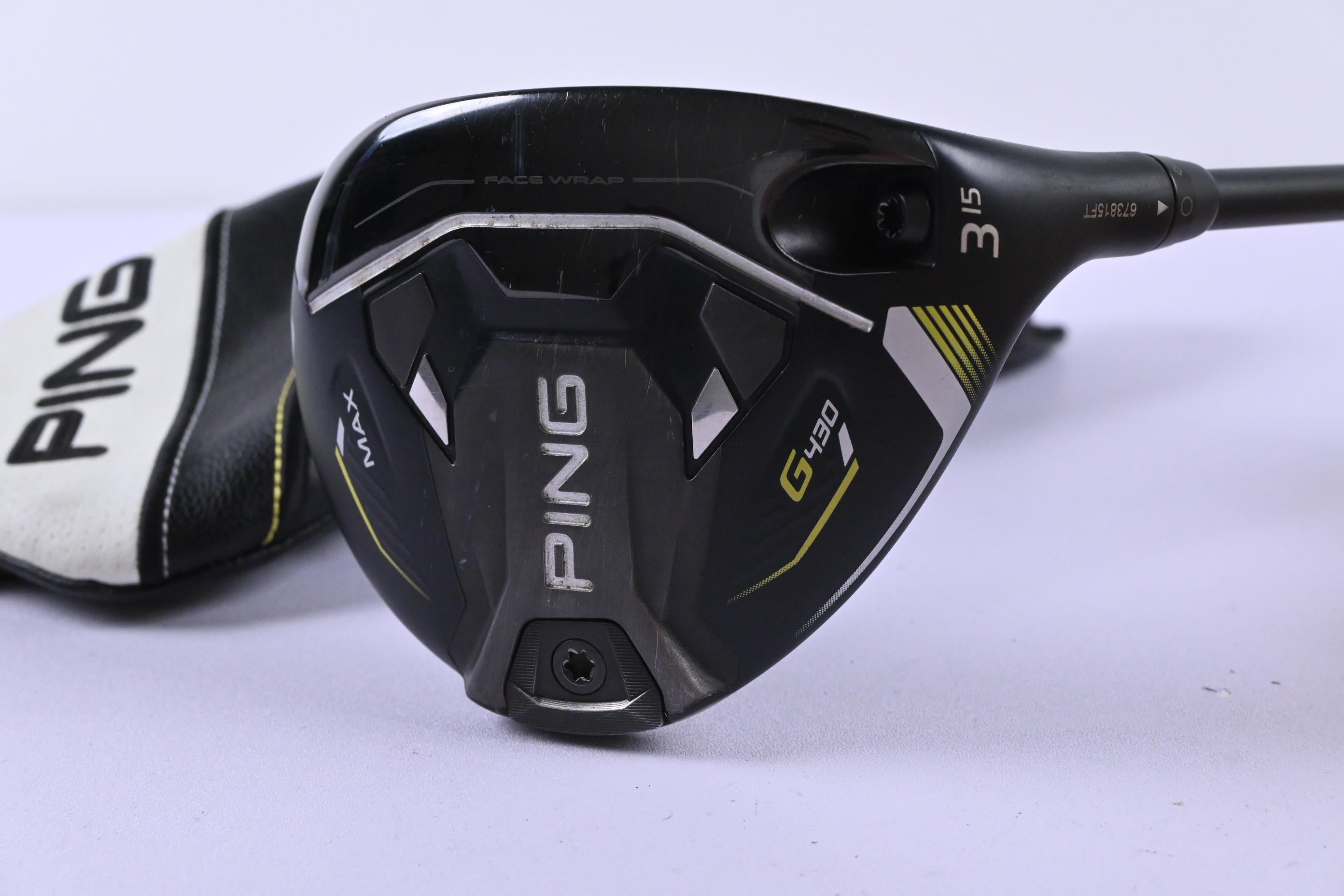 Ping G430 MAX #3 Wood / 15 Degree / Regular Flex Ping Alta CB Black 65 Shaft