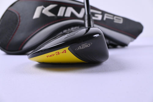 Cobra King F9 #3 Wood / 14.5 Degree / Stiff Flex Fujikura Atmos Blue 7 Shaft