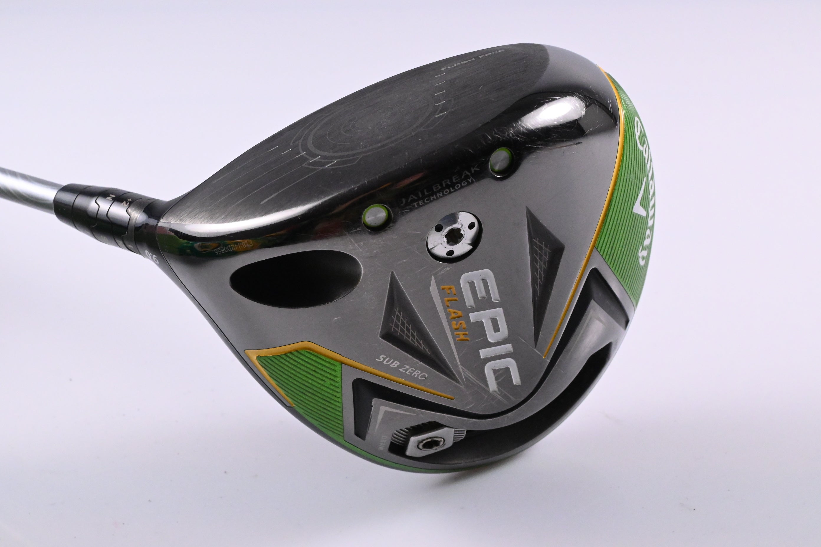 Left Hand Callaway Epic Flash Sub Zero Driver / 9 Degree / Regular Flex Shaft