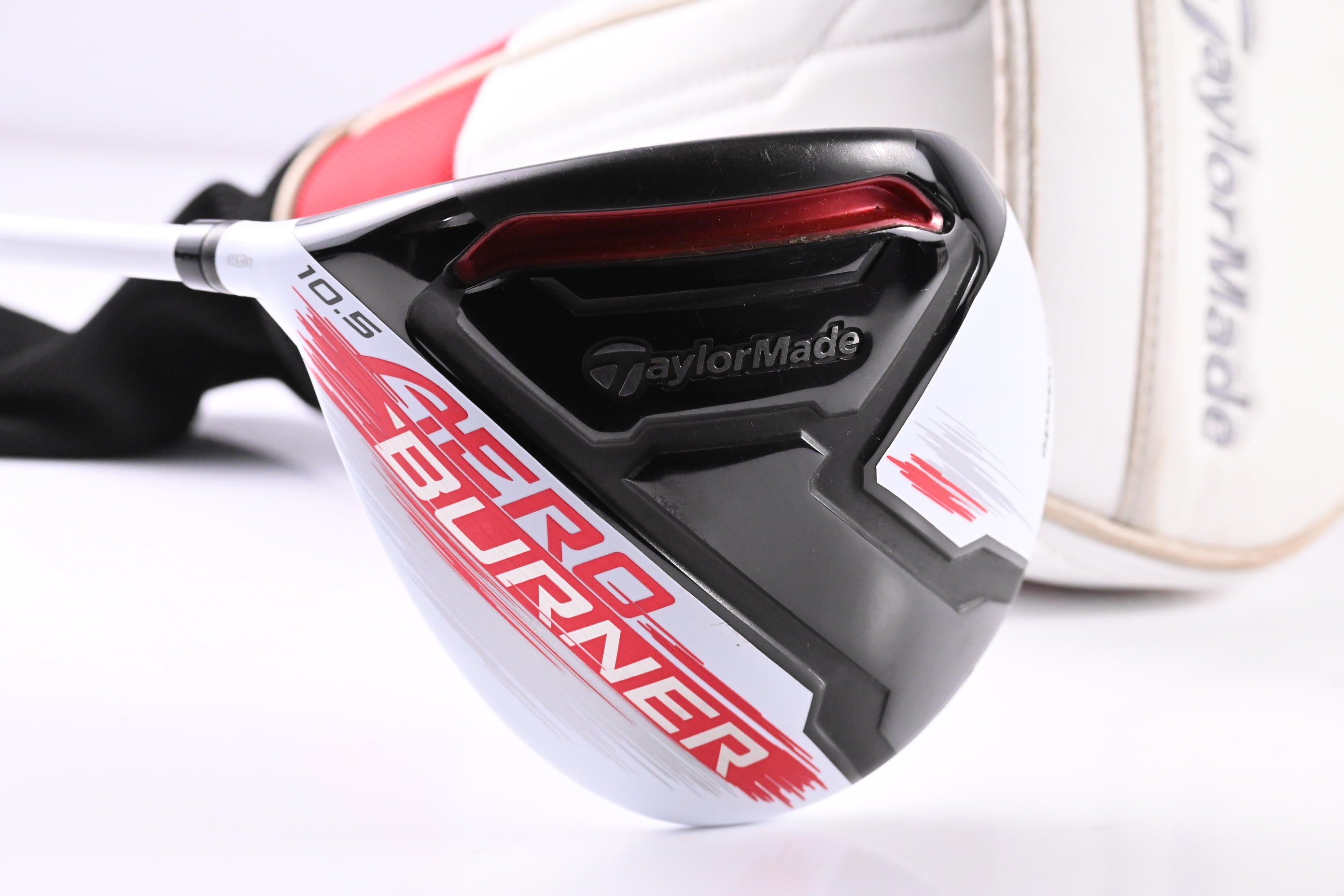 Left Hand Taylormade Aeroburner Driver / 10.5 Degree / Stiff Flex Matrix Speed