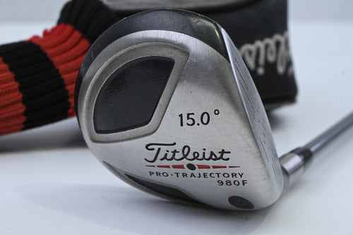 Titleist 980 F #3 Wood / 15 Degree / Regular Flex Titleist 4375 Shaft