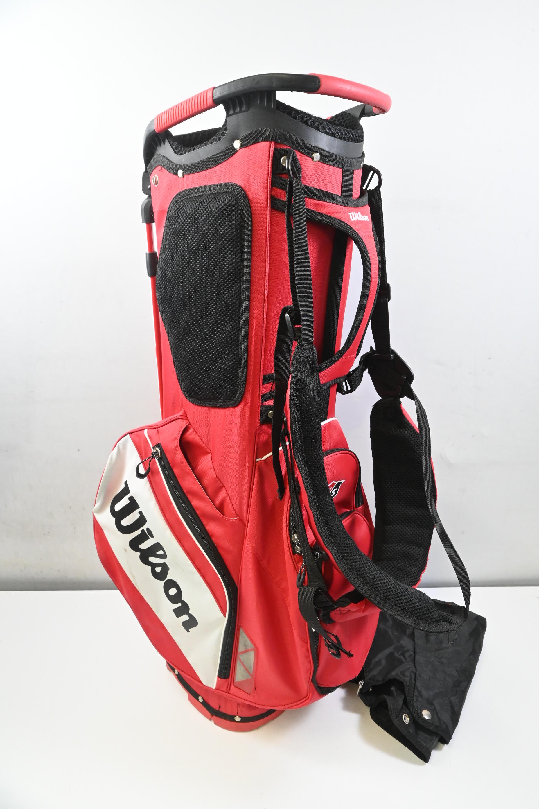 Wilson Stand Bag / 5-Way Divider / Red, White & Black