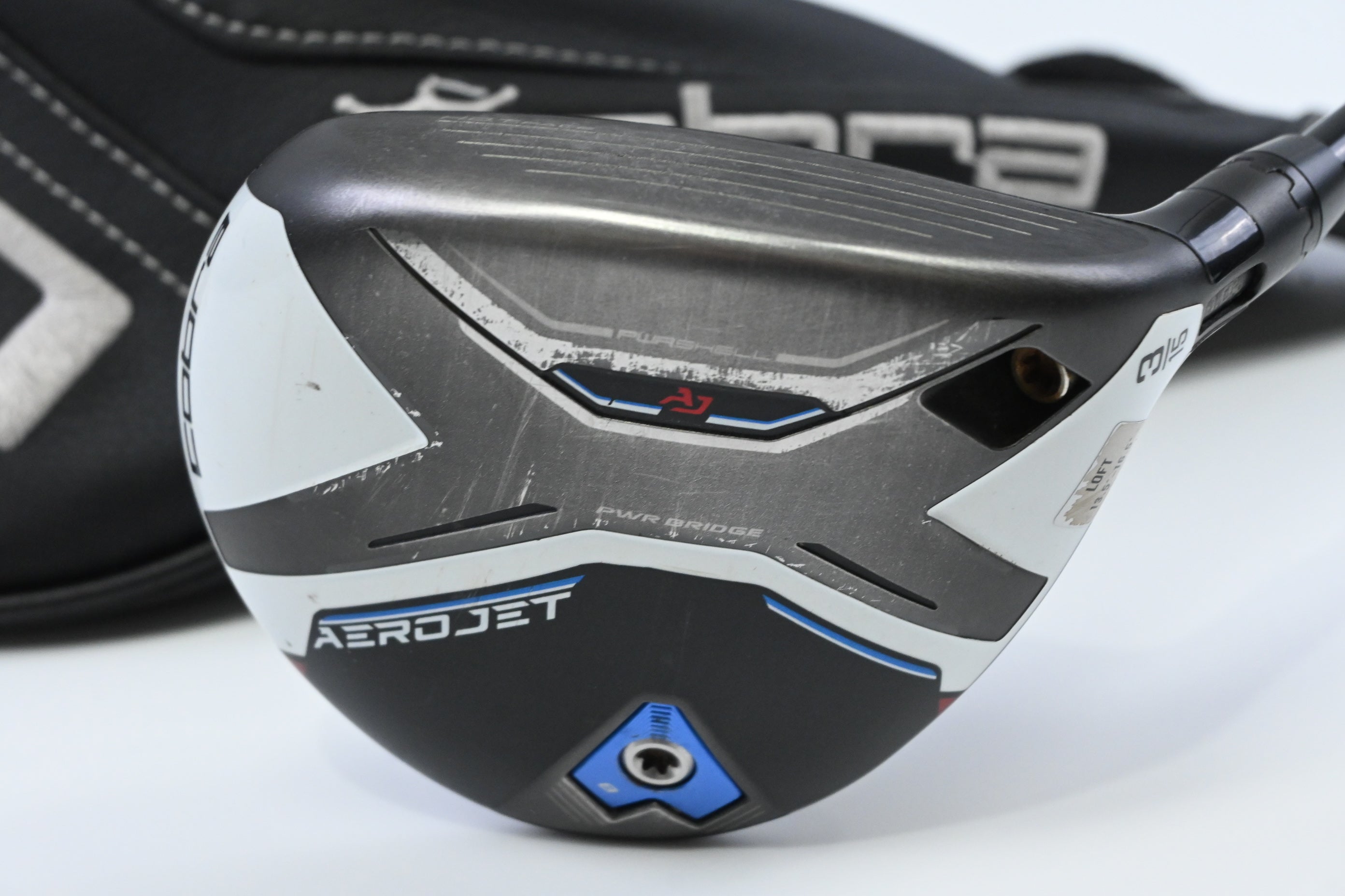 Cobra Aerojet #3 Wood / 15 Degree / Stiff Flex Kai'li Blue 60 Shaft