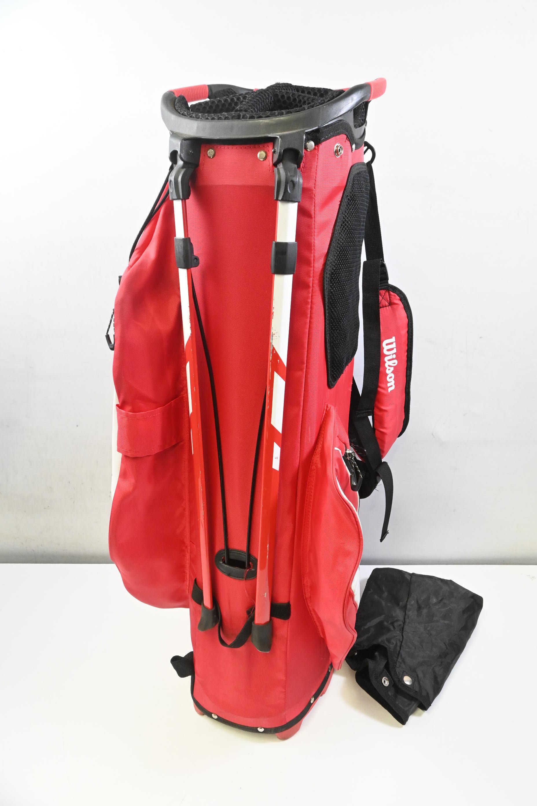 Wilson Stand Bag / 5-Way Divider / Red, White & Black