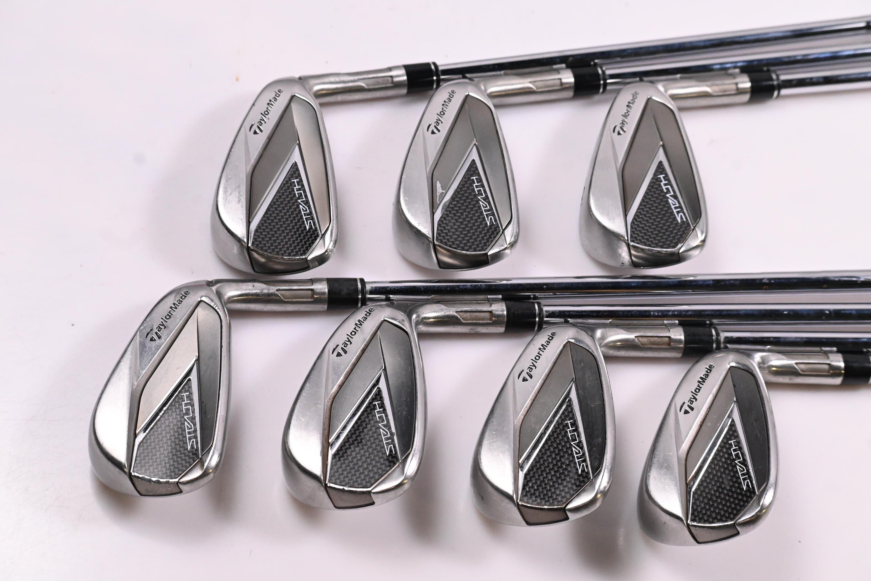 Taylormade Stealth Irons / 4-PW / Regular Flex KBS Tour Lite Shafts