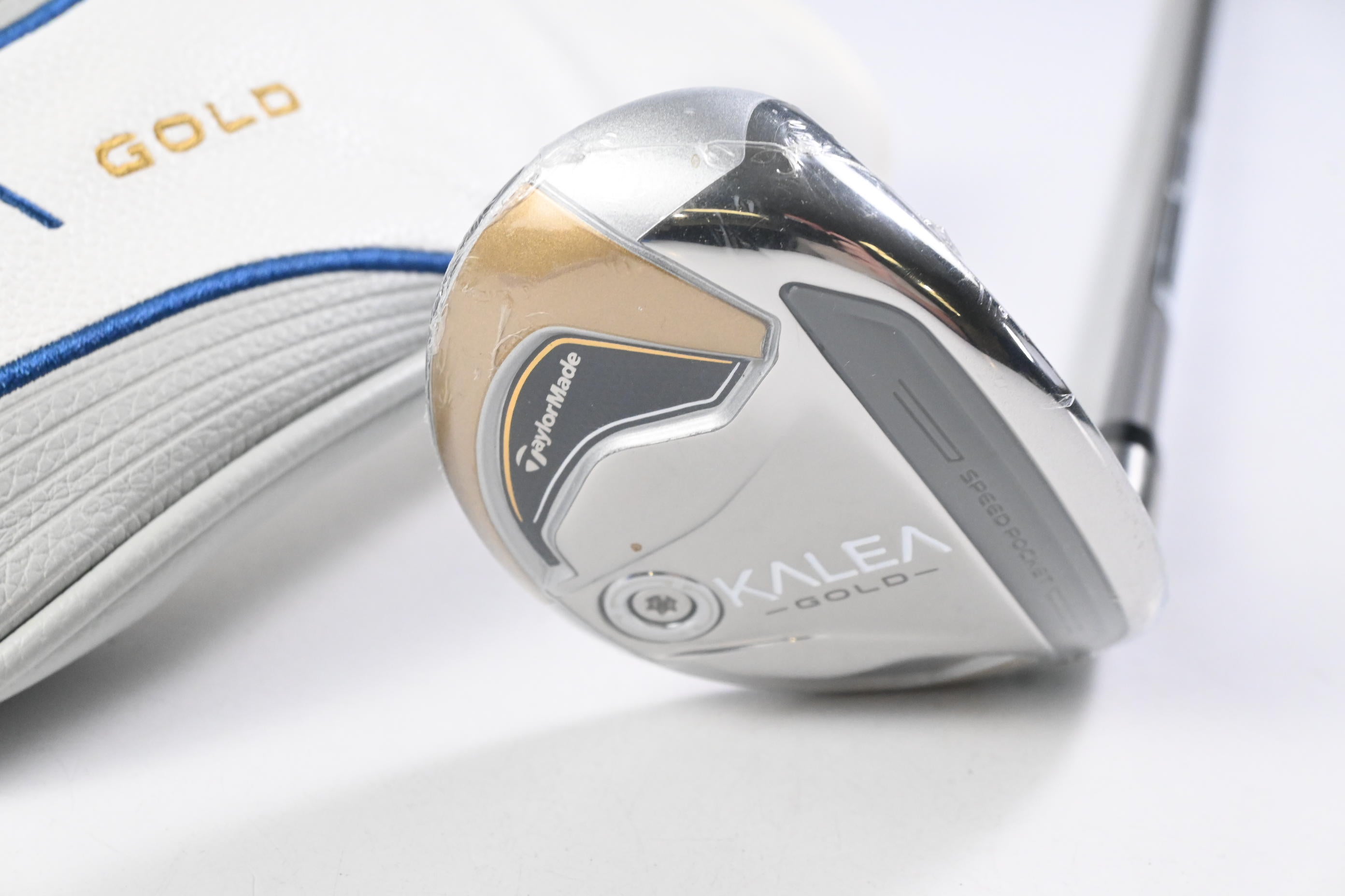 Ladies Taylormade Kalea Gold #5 Hybrid / 27 Degree / Ladies Flex Kalea Gold 40