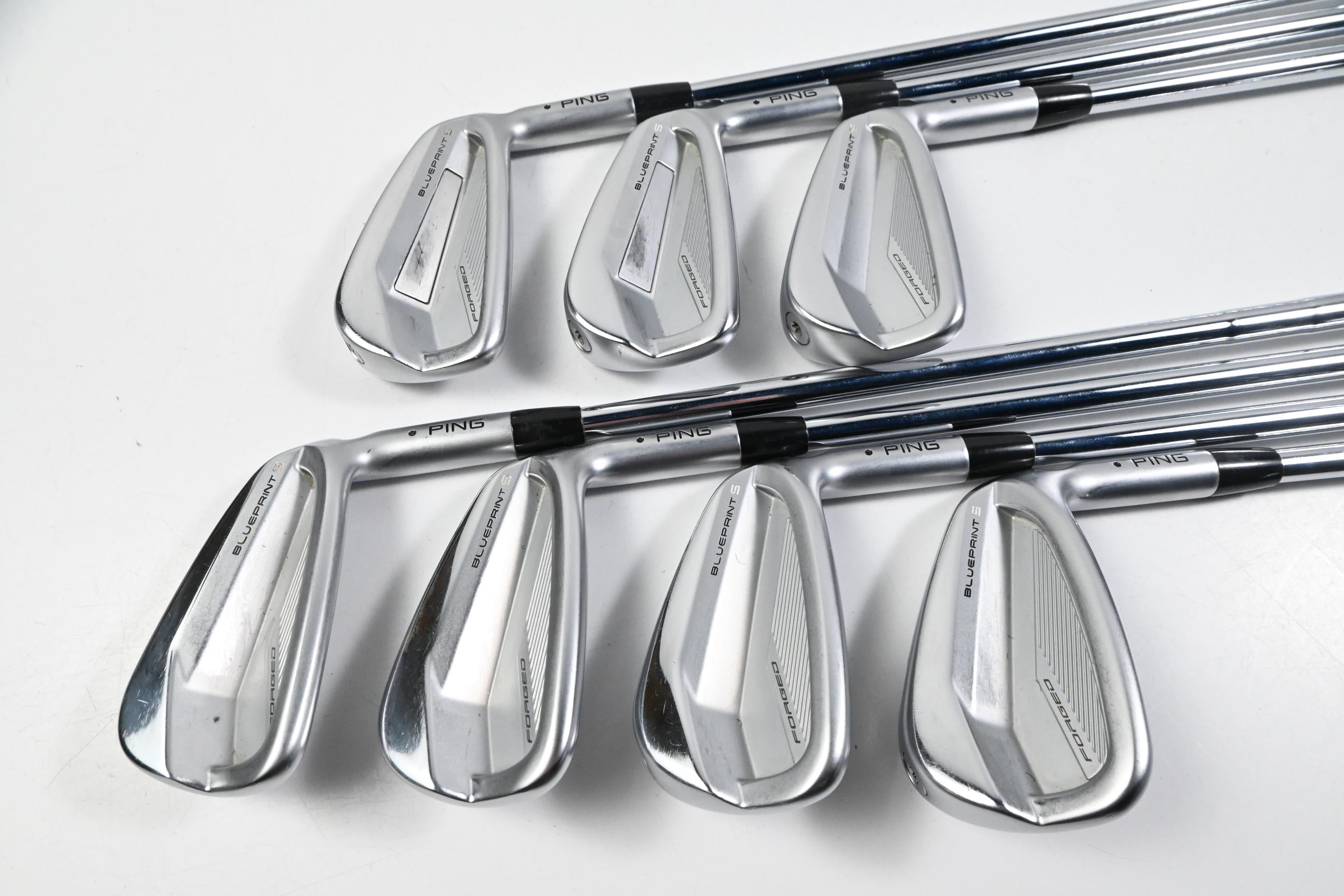 Ping Blueprint S Irons / 4-PW / Black Dot / Stiff Flex N.S.Pro Modus3 Tour 105