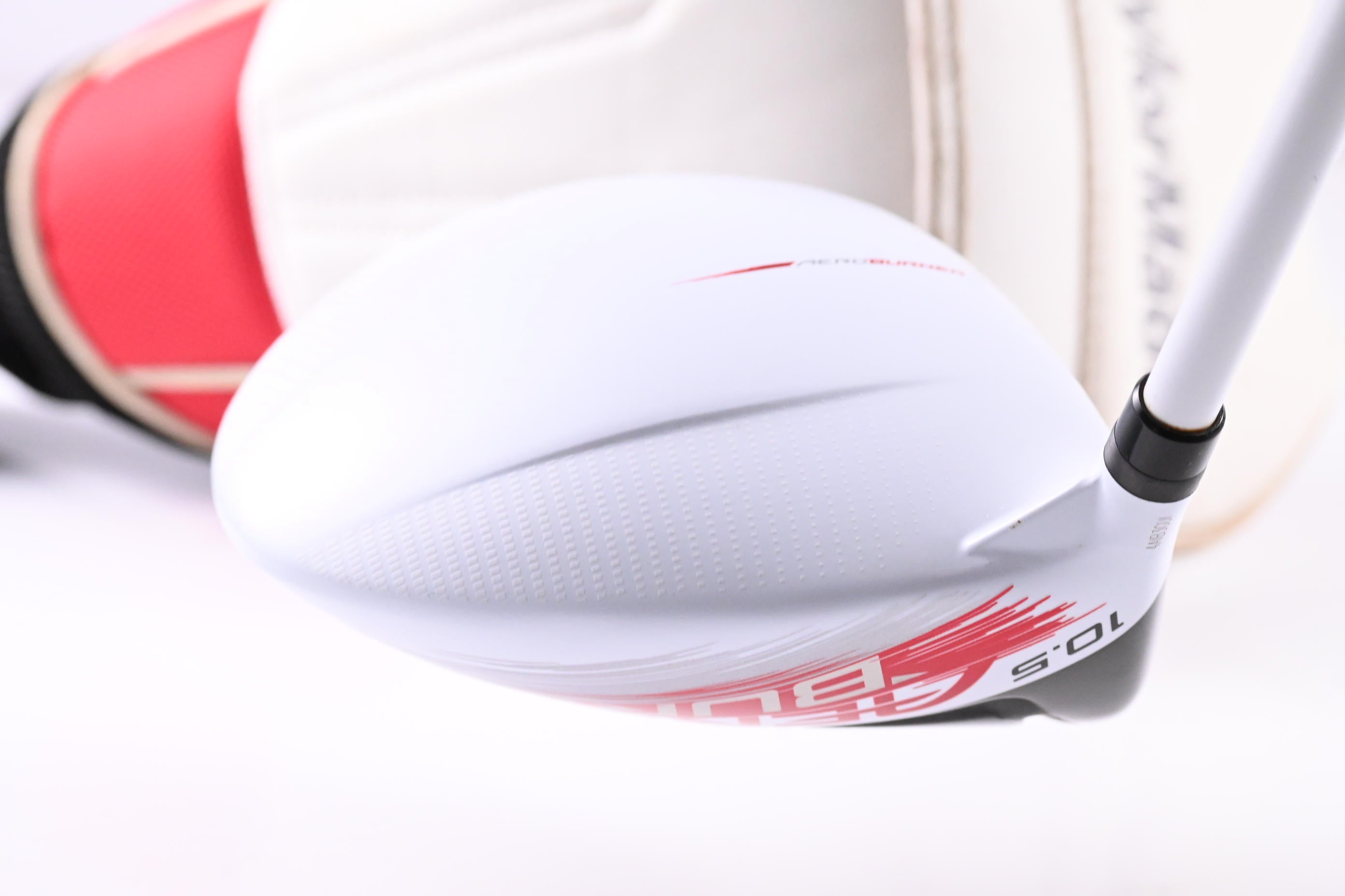 Left Hand Taylormade Aeroburner Driver / 10.5 Degree / Stiff Flex Matrix Speed