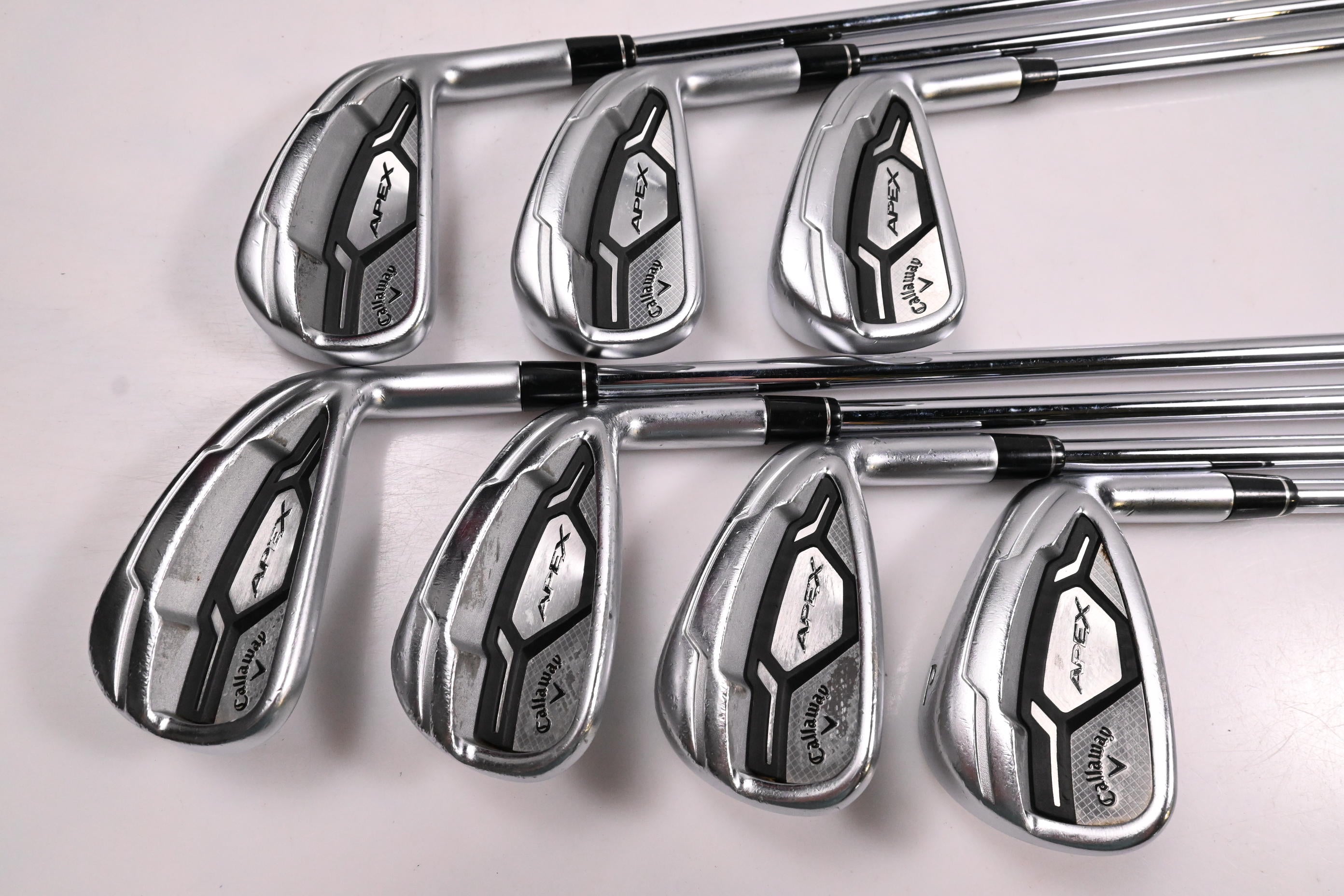 Callaway Apex CF16 Irons / 4-PW / Stiff Flex XP 105 ST15 S300 Shafts