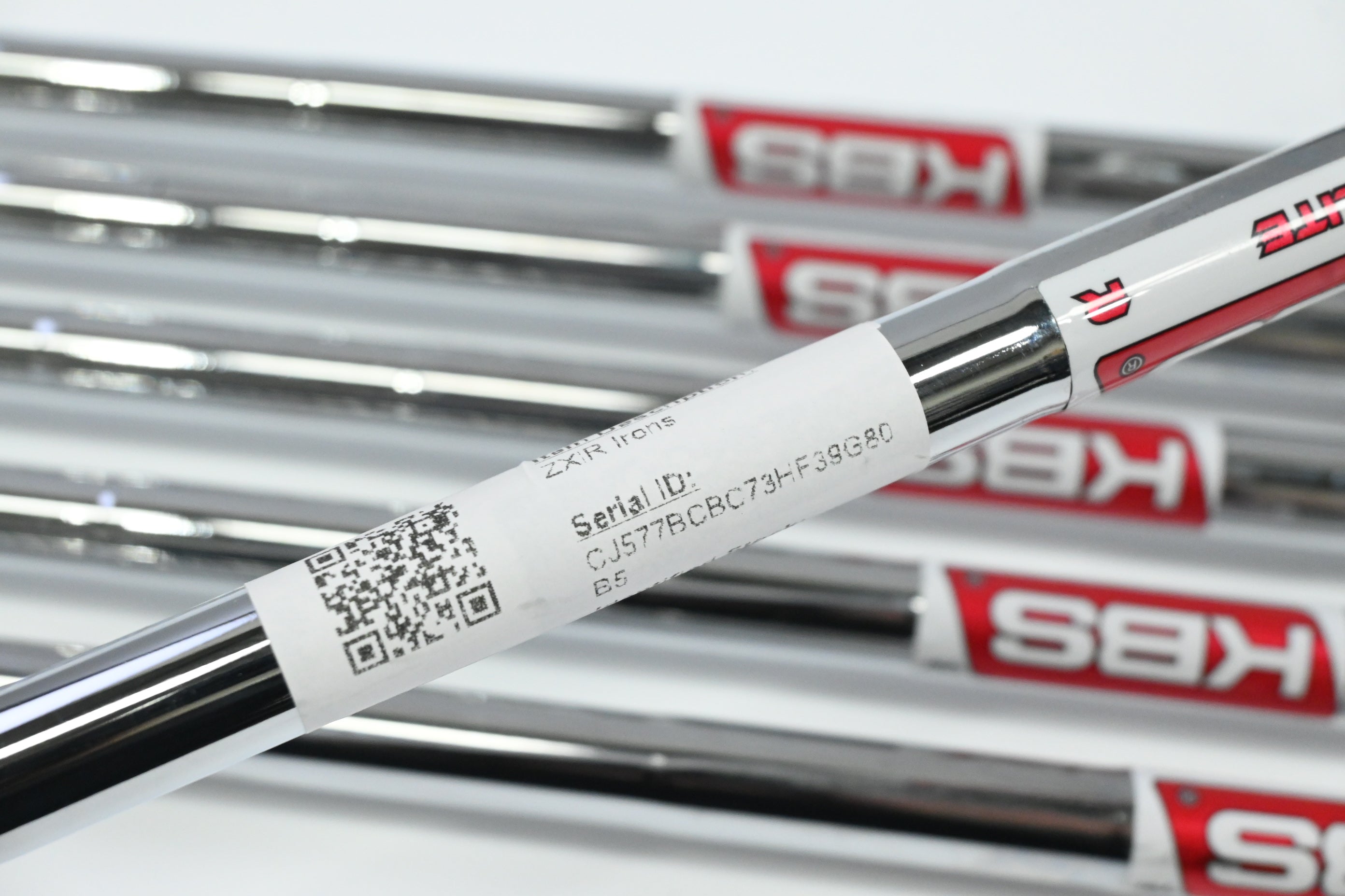 Srixon ZXiR Irons / 5-PW / Regular Flex KBS Tour Lite Shafts