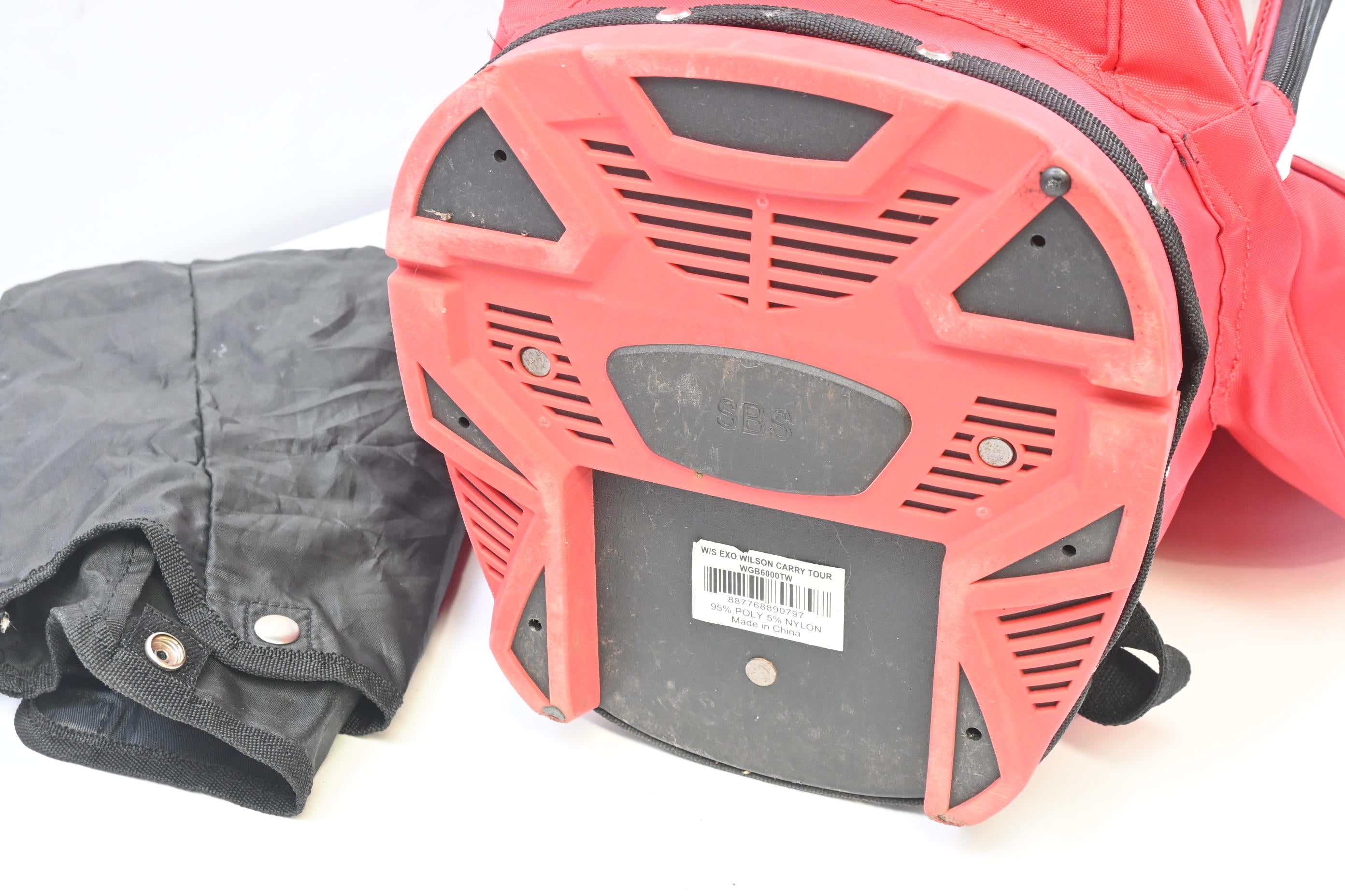 Wilson Stand Bag / 5-Way Divider / Red, White & Black