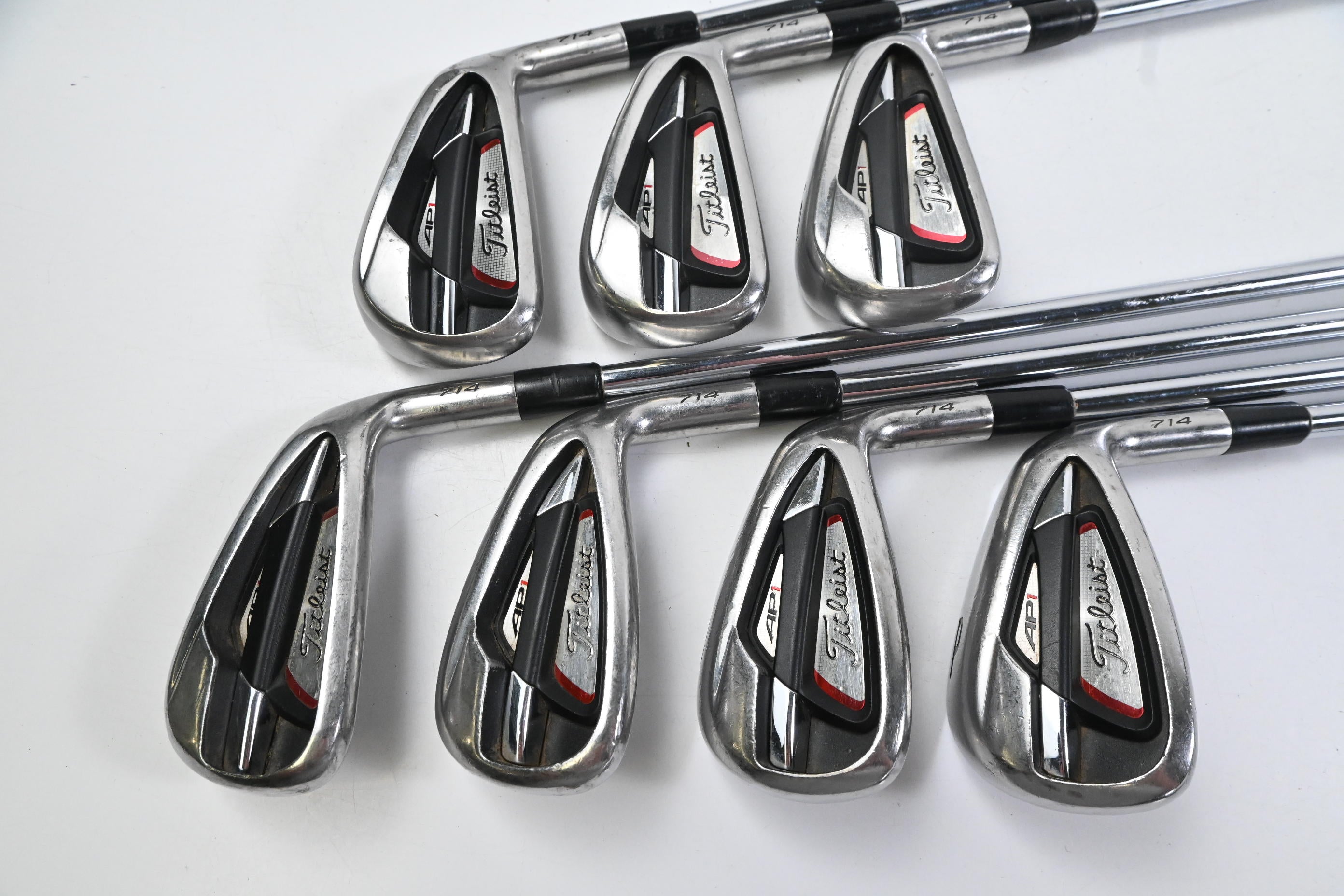 Titleist 714 AP1 Irons / 4-PW / Regular Flex XP 95 R300 Shafts