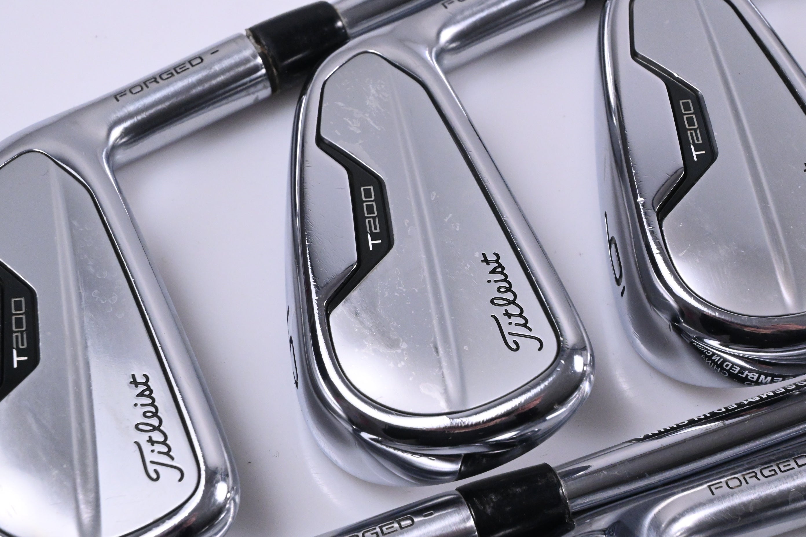 Titleist T200 2021 Irons / 4-PW+48° / Stiff Flex AMT Black S300 Shafts