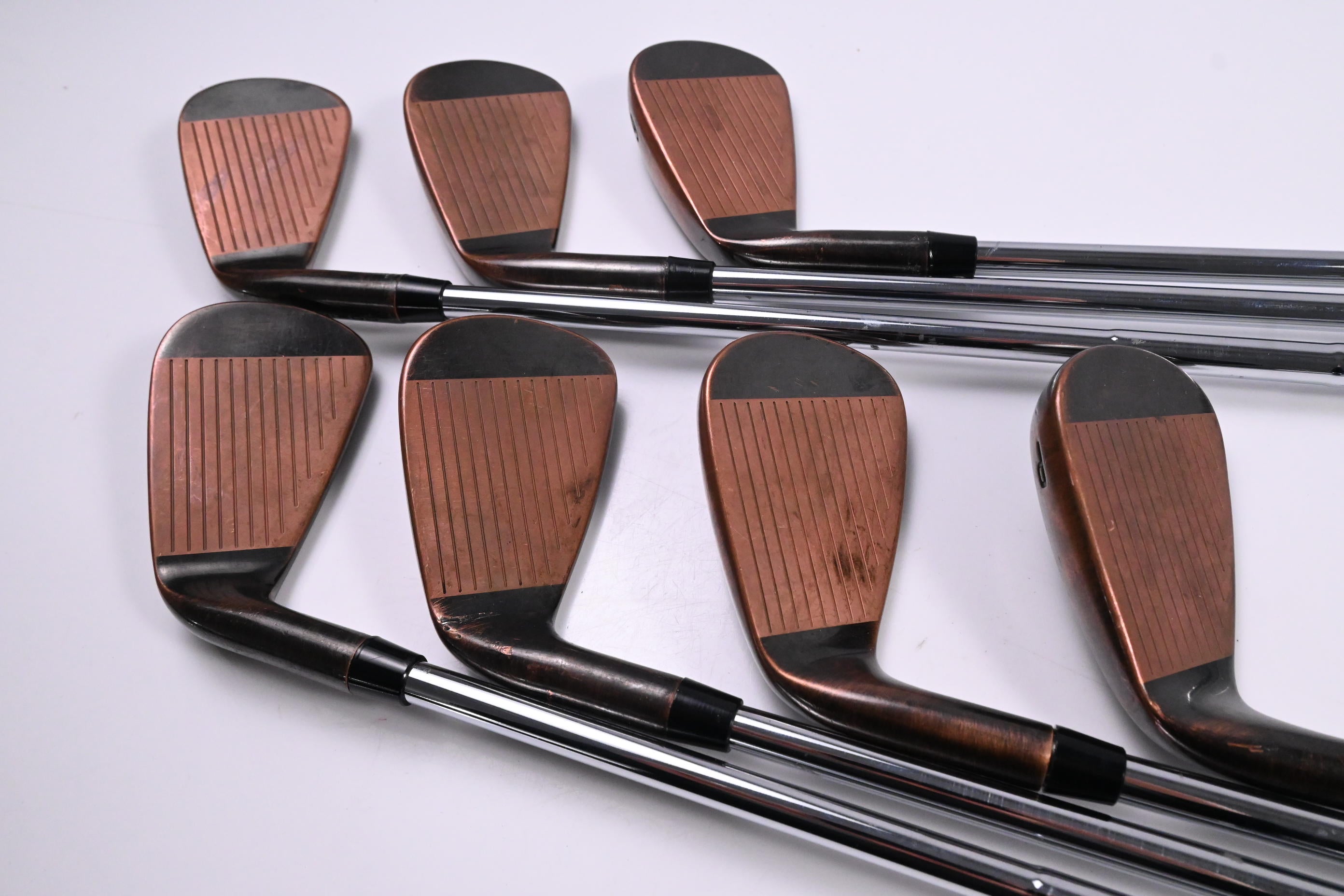 Callaway Apex Ai200 Brushed Copper Irons / 4-PW / Stiff Flex Dynamic Gold Mid