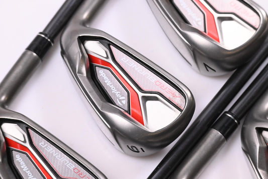 Taylormade Aeroburner Irons / 5-PW-SW / Regular Flex Reax 60 Shaft