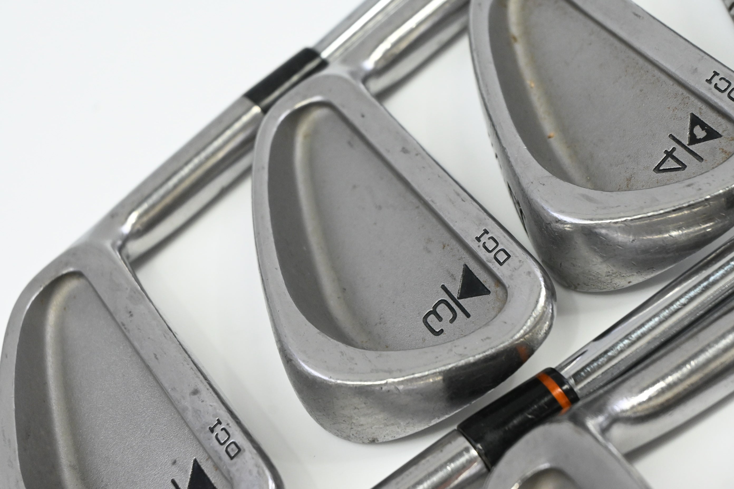 Titleist DCI Black Irons / 2-PW+SW / Regular Flex Titleist MS-209 Shafts
