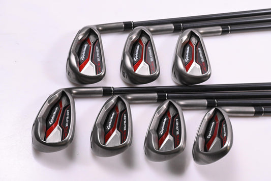 Taylormade Aeroburner Irons / 5-PW-SW / Regular Flex Reax 60 Shaft