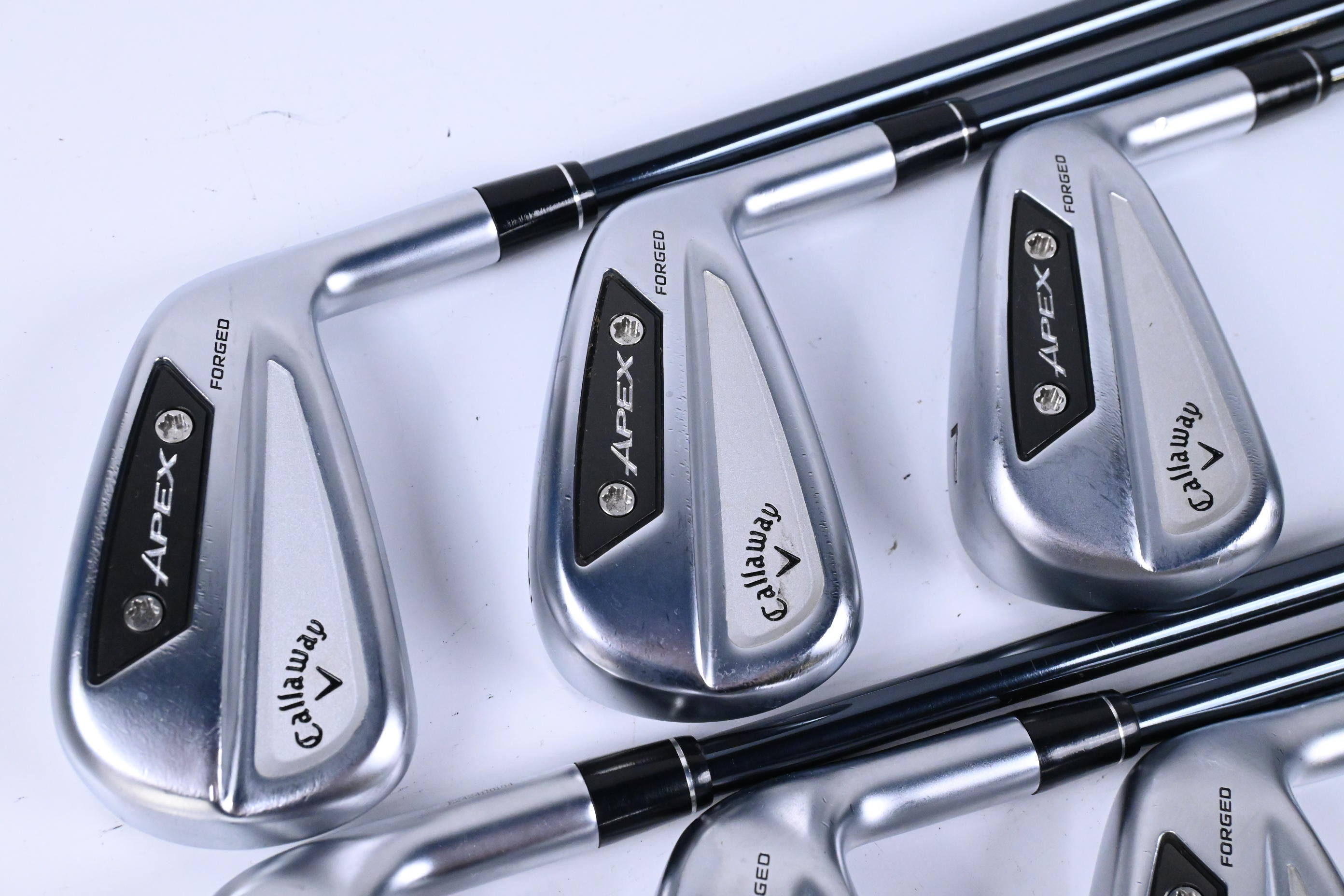 Callaway Apex Ai300 Irons / 5-PW / Regular Flex UST Mamiya Recoil Dart 70 Shafts