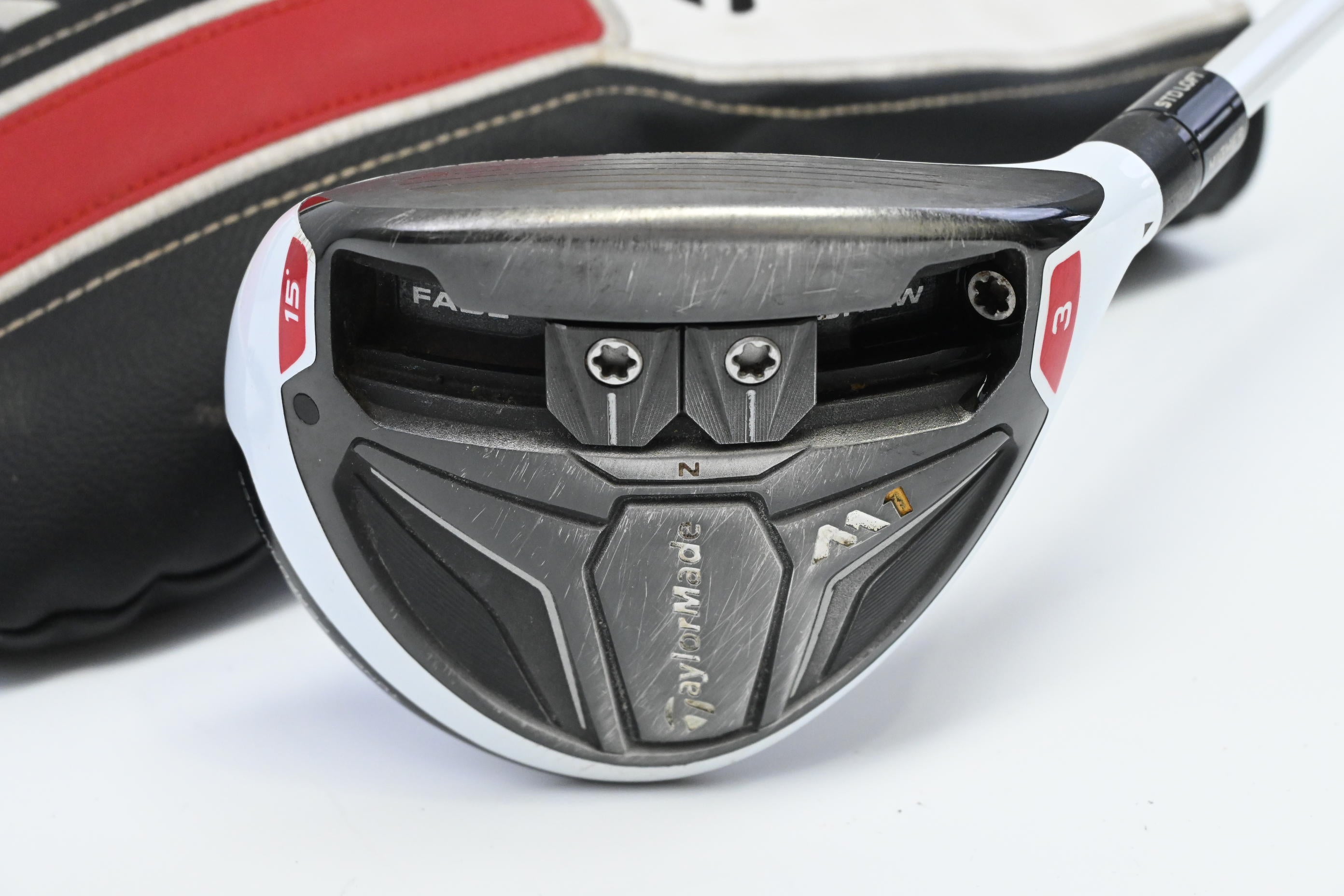 Taylormade M1 2016 #3 Wood / 15 Degree / Stiff Flex Aldila Rogue 110 MSI 70