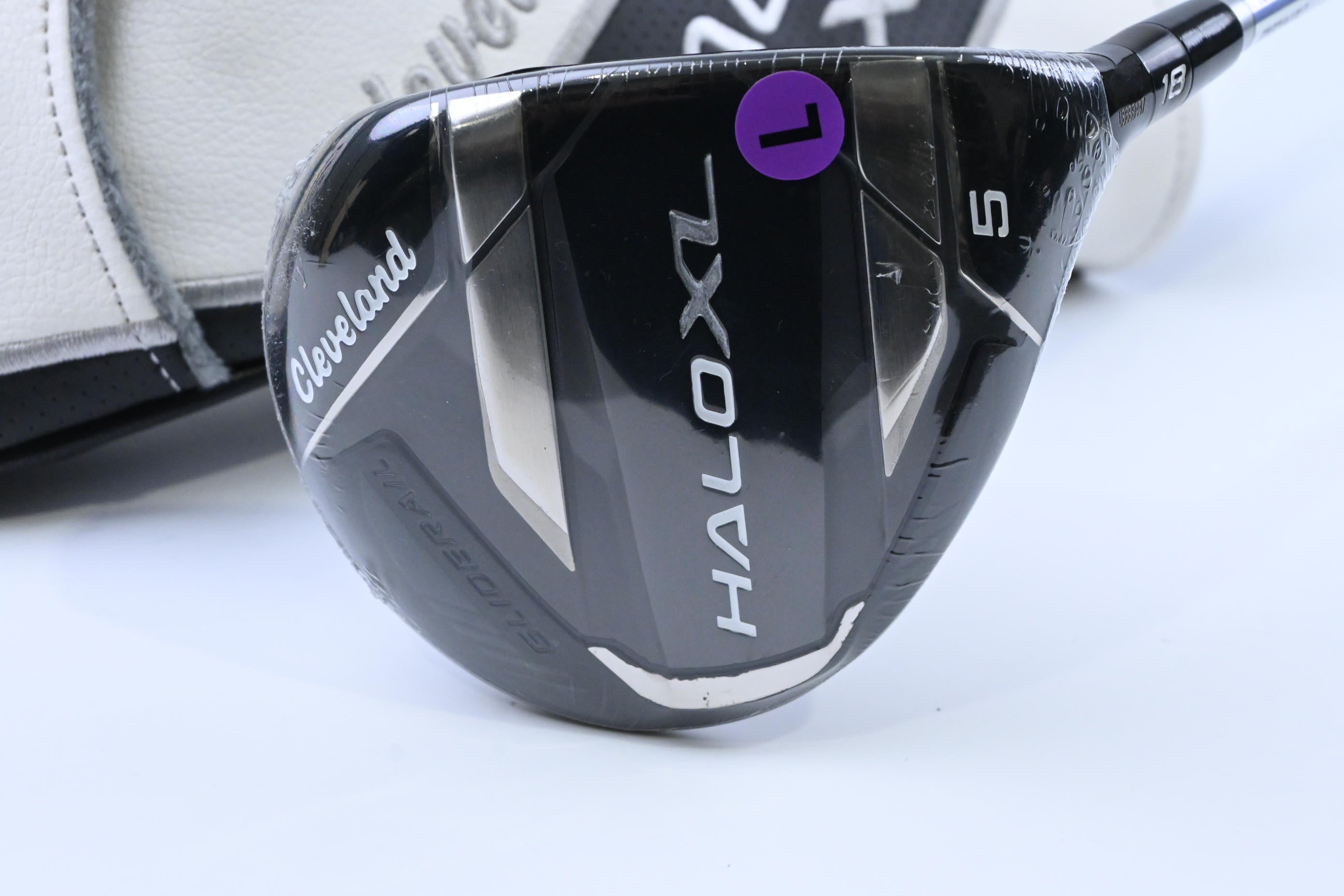 Ladies Cleveland Halo XL #5 Wood / 18 Degree / Ladies Flex Aldila Ascent 40