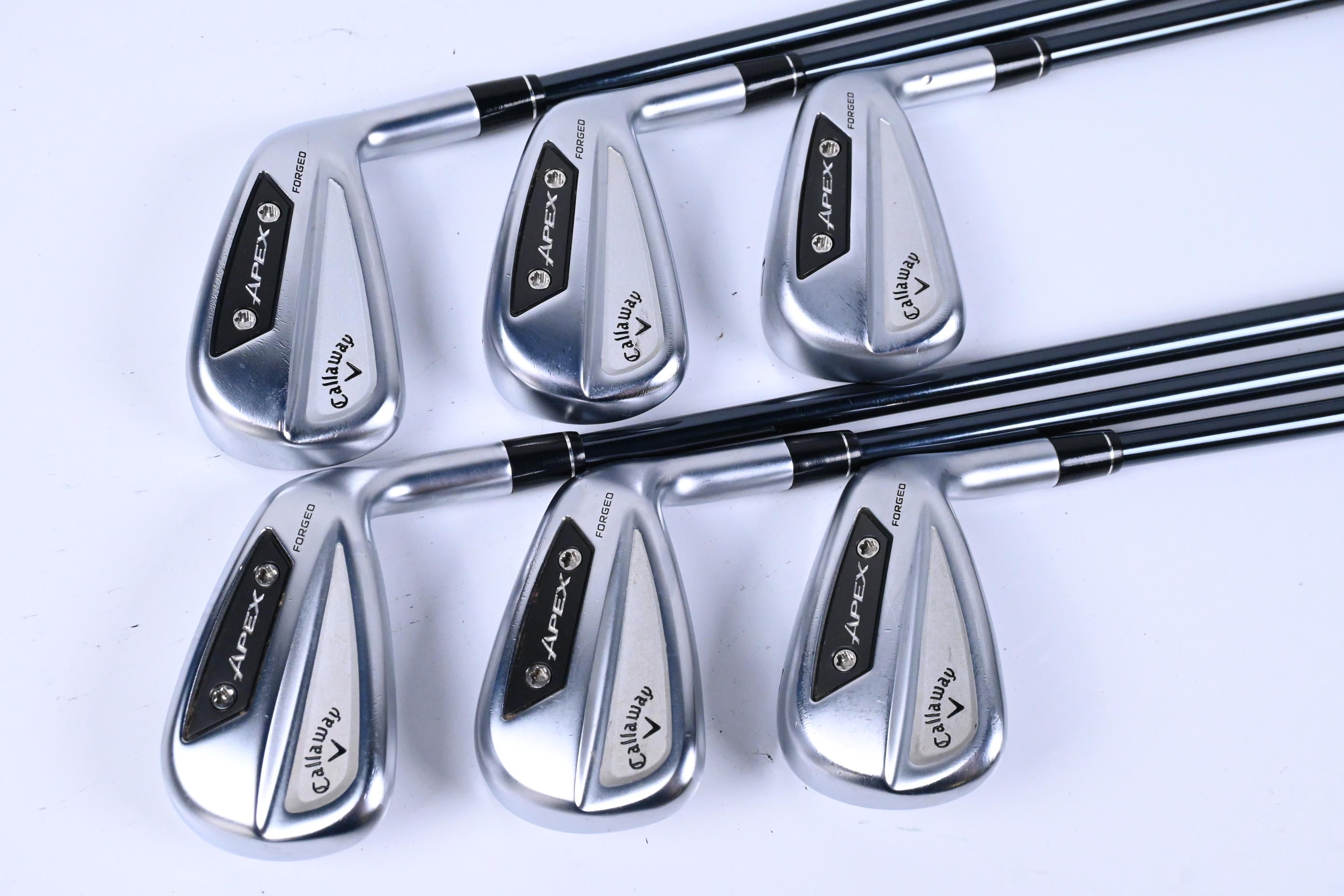 Callaway Apex Ai300 Irons / 5-PW / Regular Flex UST Mamiya Recoil Dart 70 Shafts