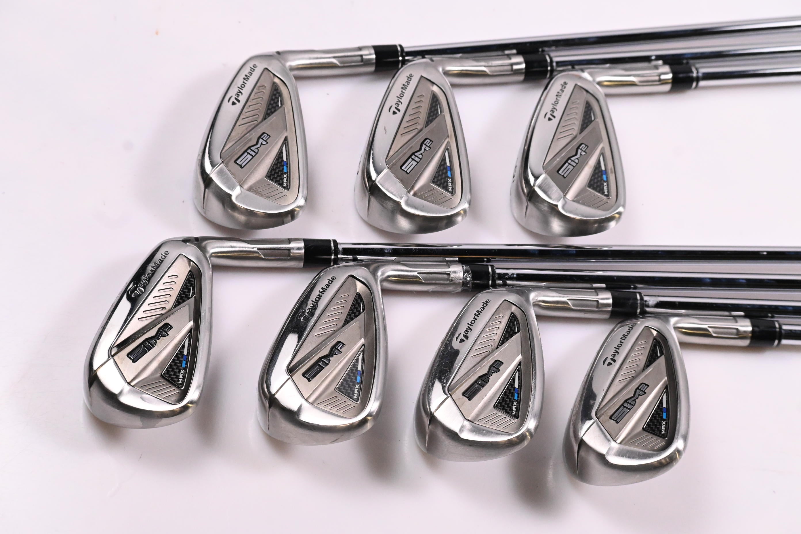 Taylormade SIM2 Max Irons / 4-PW / Regular Flex KBS MAX MT 85 Shafts