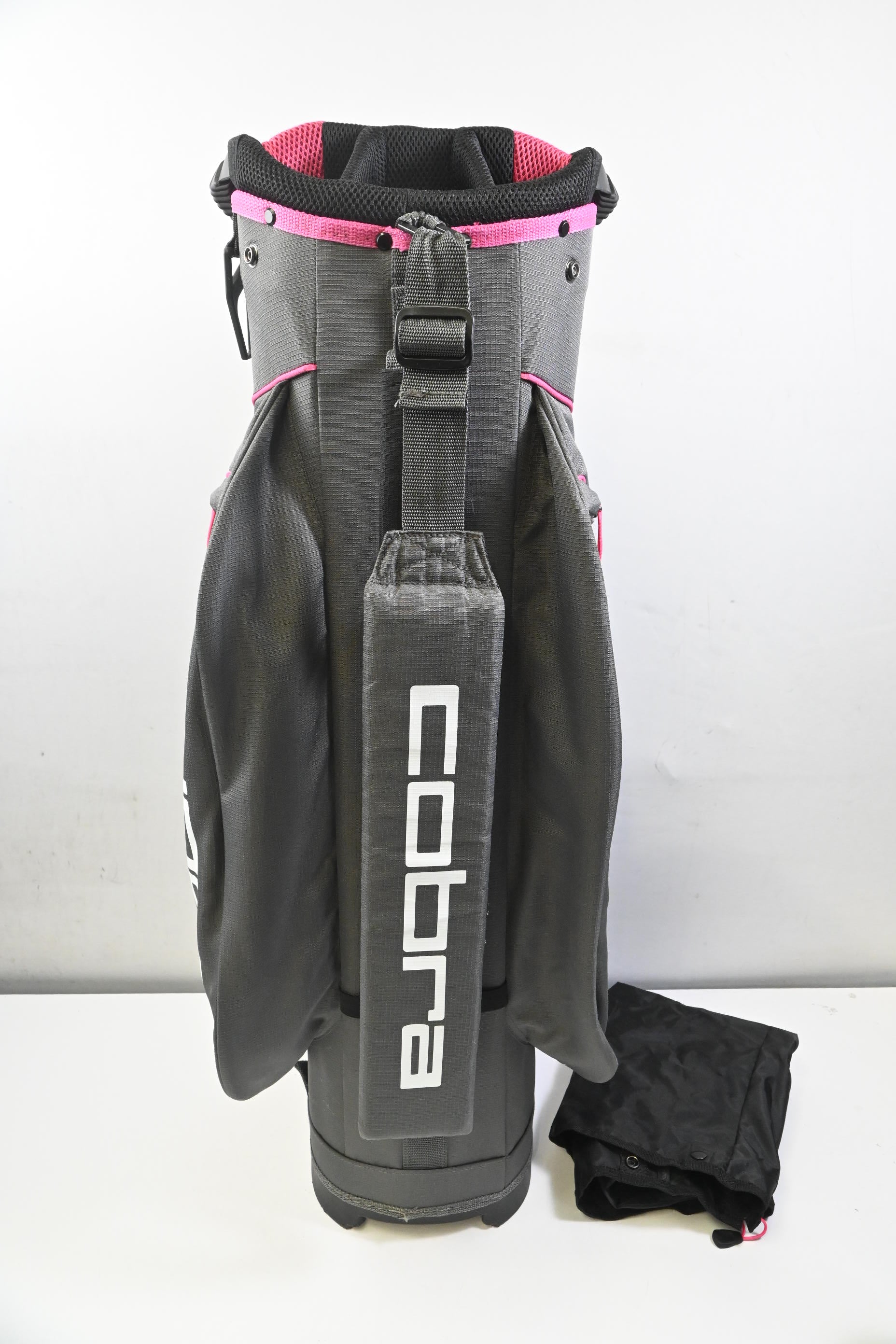 Cobra Cart Bag / 14-Way Divider / Grey, Pink