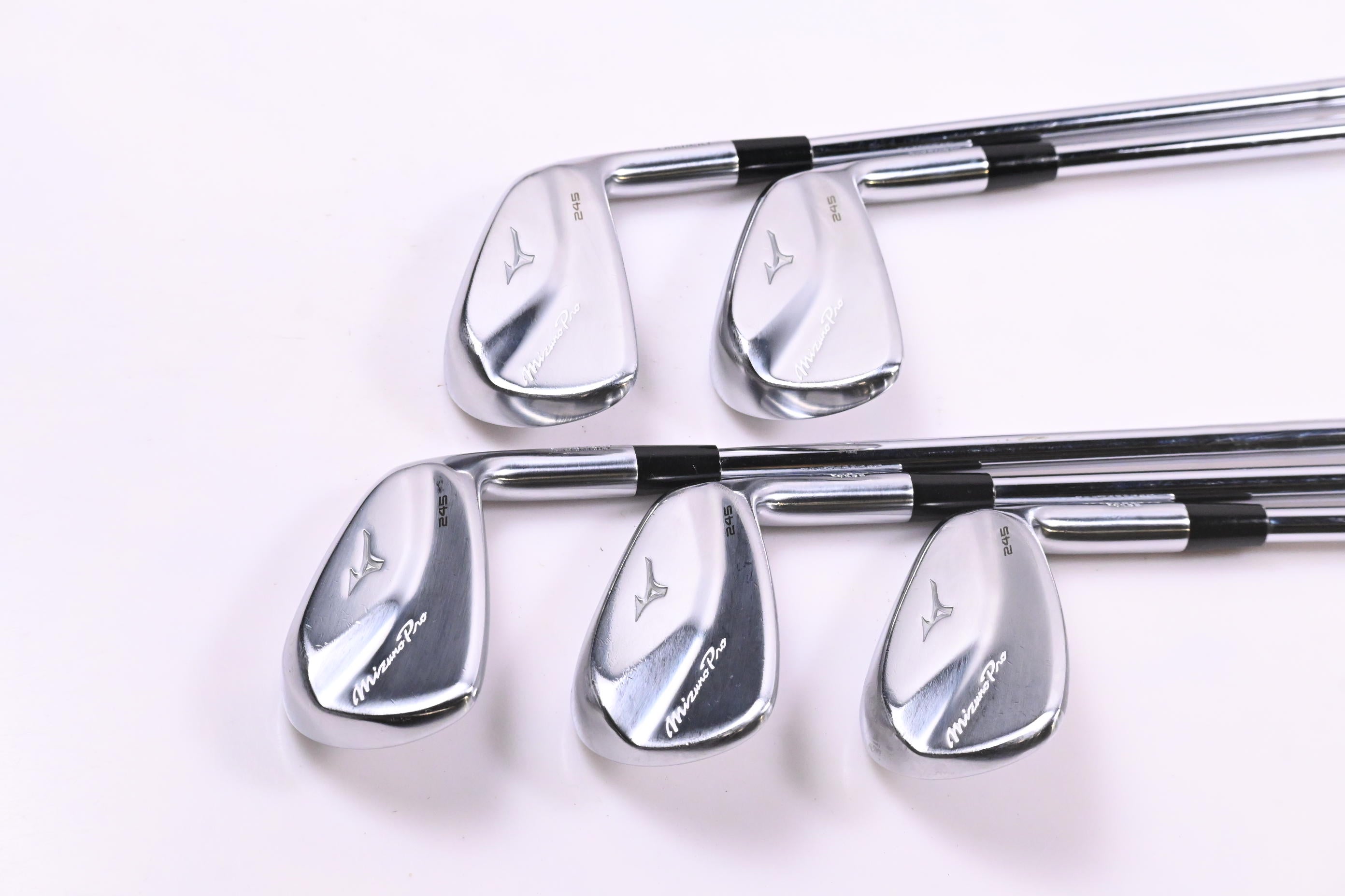 Mizuno Pro 245 Irons / 6-PW / Stiff Flex KBS $-Taper 120 Shafts