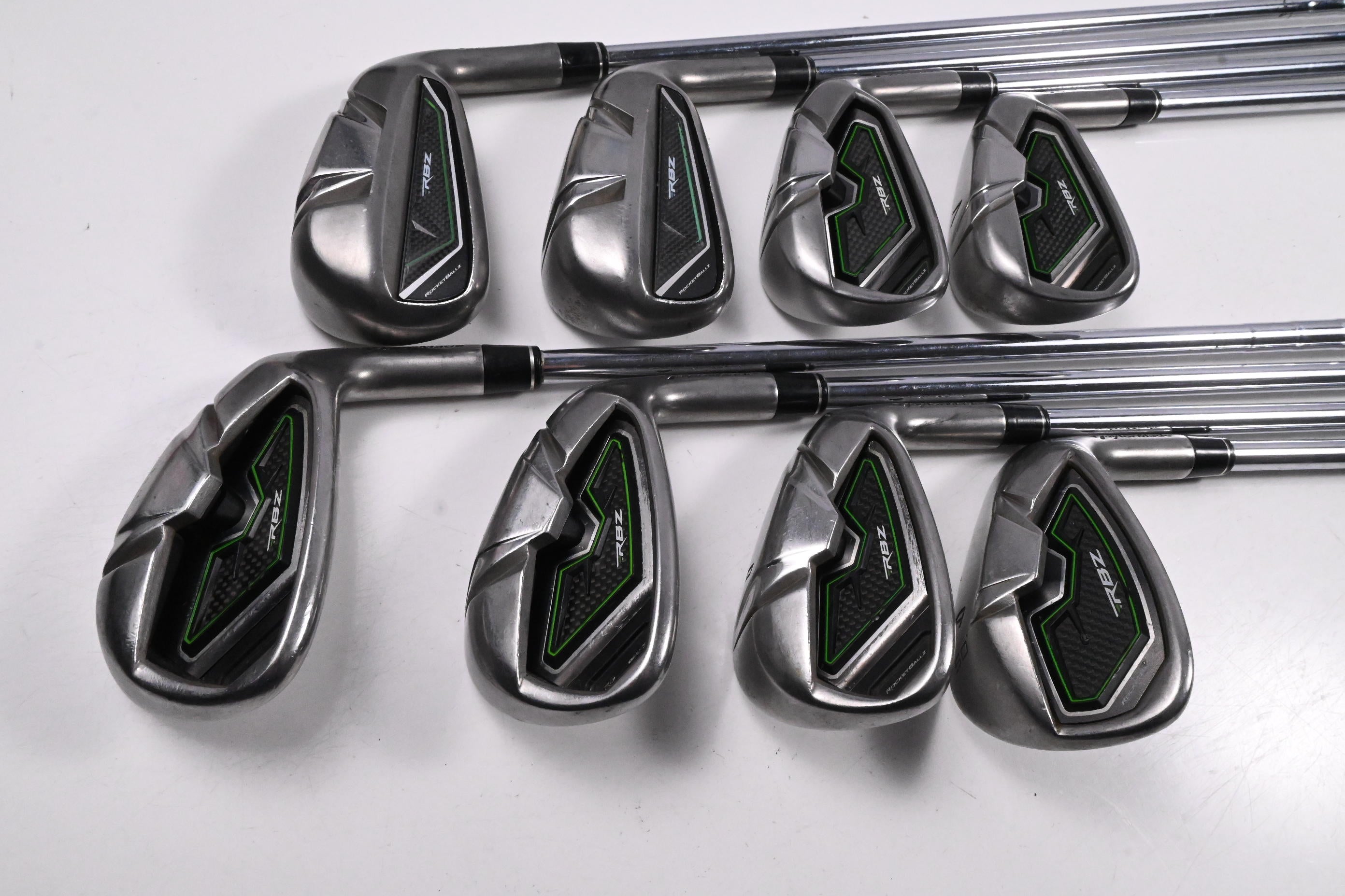 Taylormade RBZ Irons / 4-PW+AW / Regular Flex Steel Shafts
