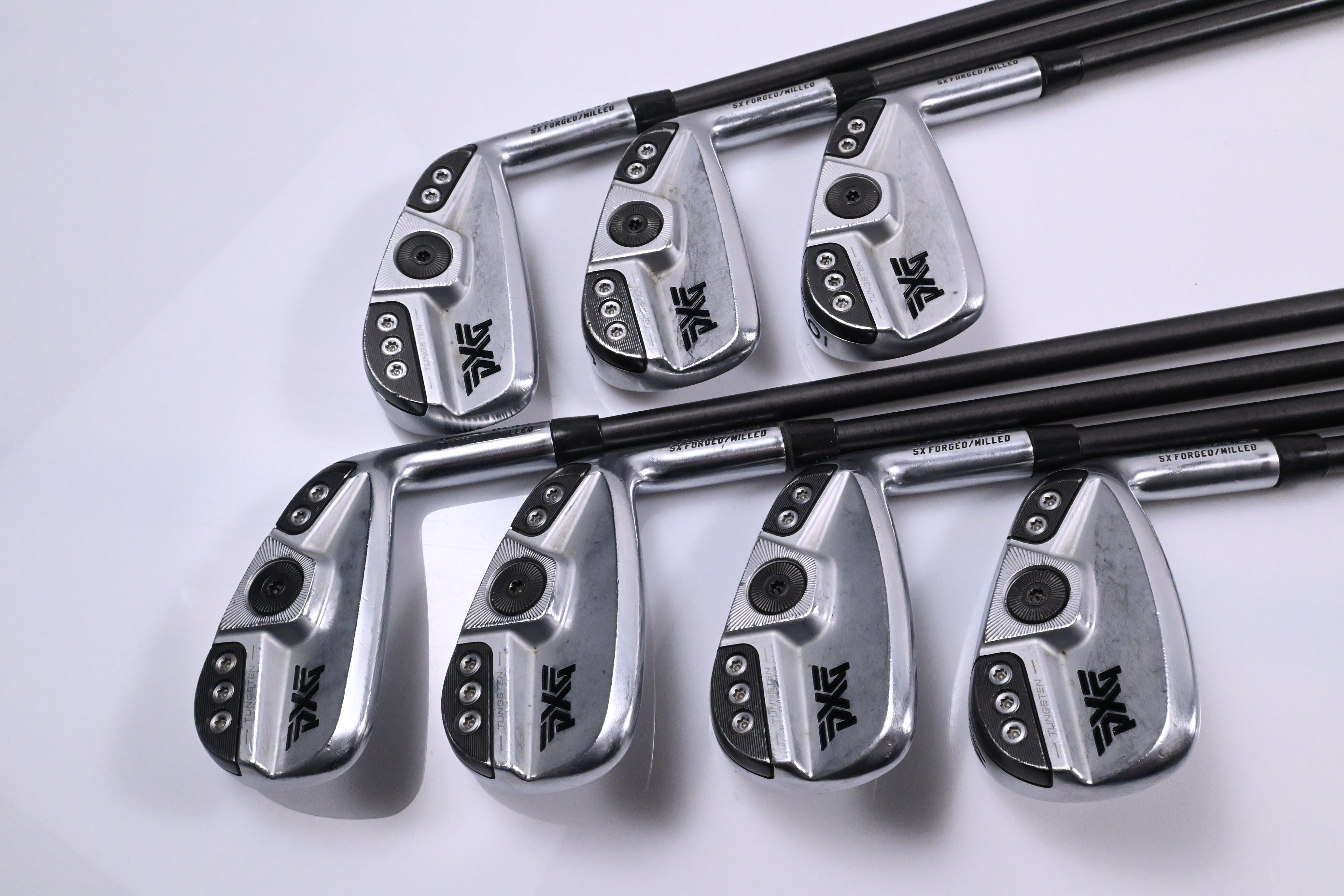 PXG 0311 T Gen5 Irons / 4-PW / Stiff Flex AeroTech SteelFiber i95 Shafts