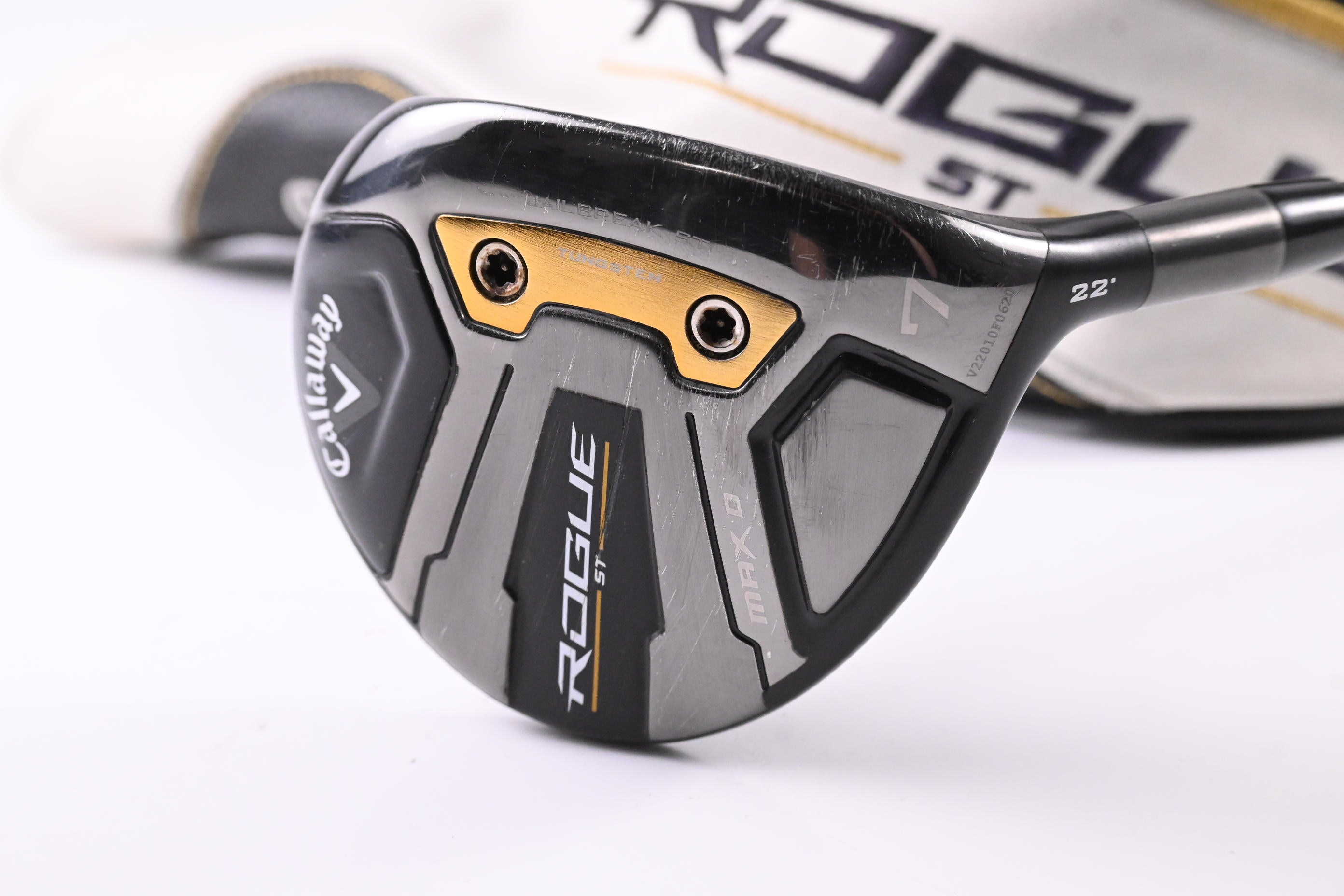 Ladies Callaway Rogue ST Max D #7 Wood / 22 Degree / Ladies Flex Cypher 40 Shaft