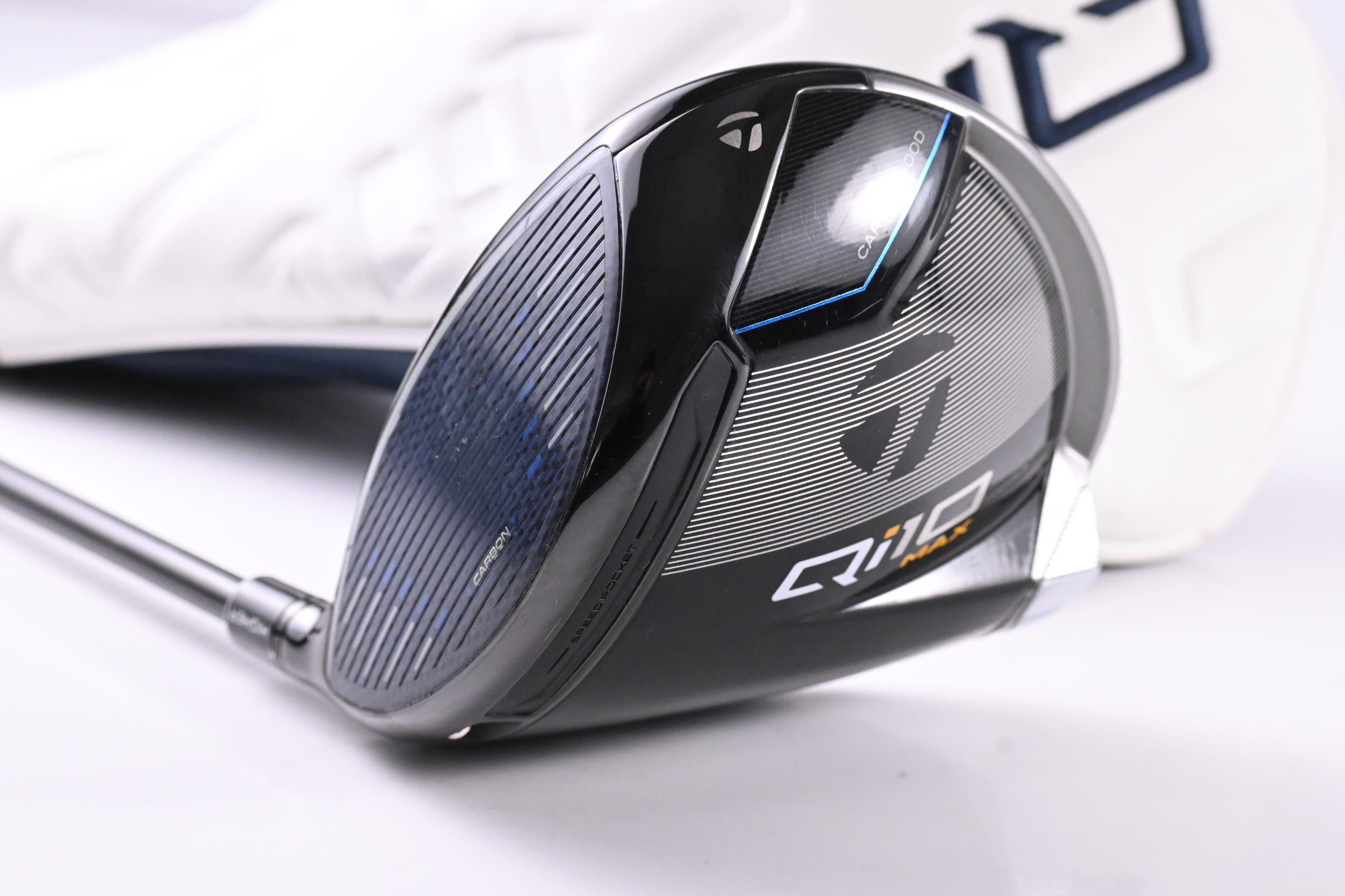 Left Hand Taylormade Qi10 Max Driver / 9 Degree / Regular Flex Aldila Trinity 65