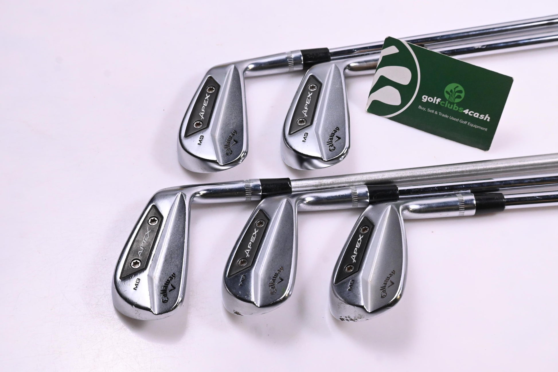 Callaway Apex MB 24 Irons / 5-9i / Stiff Flex KBS $-TAPER 125 Shafts
