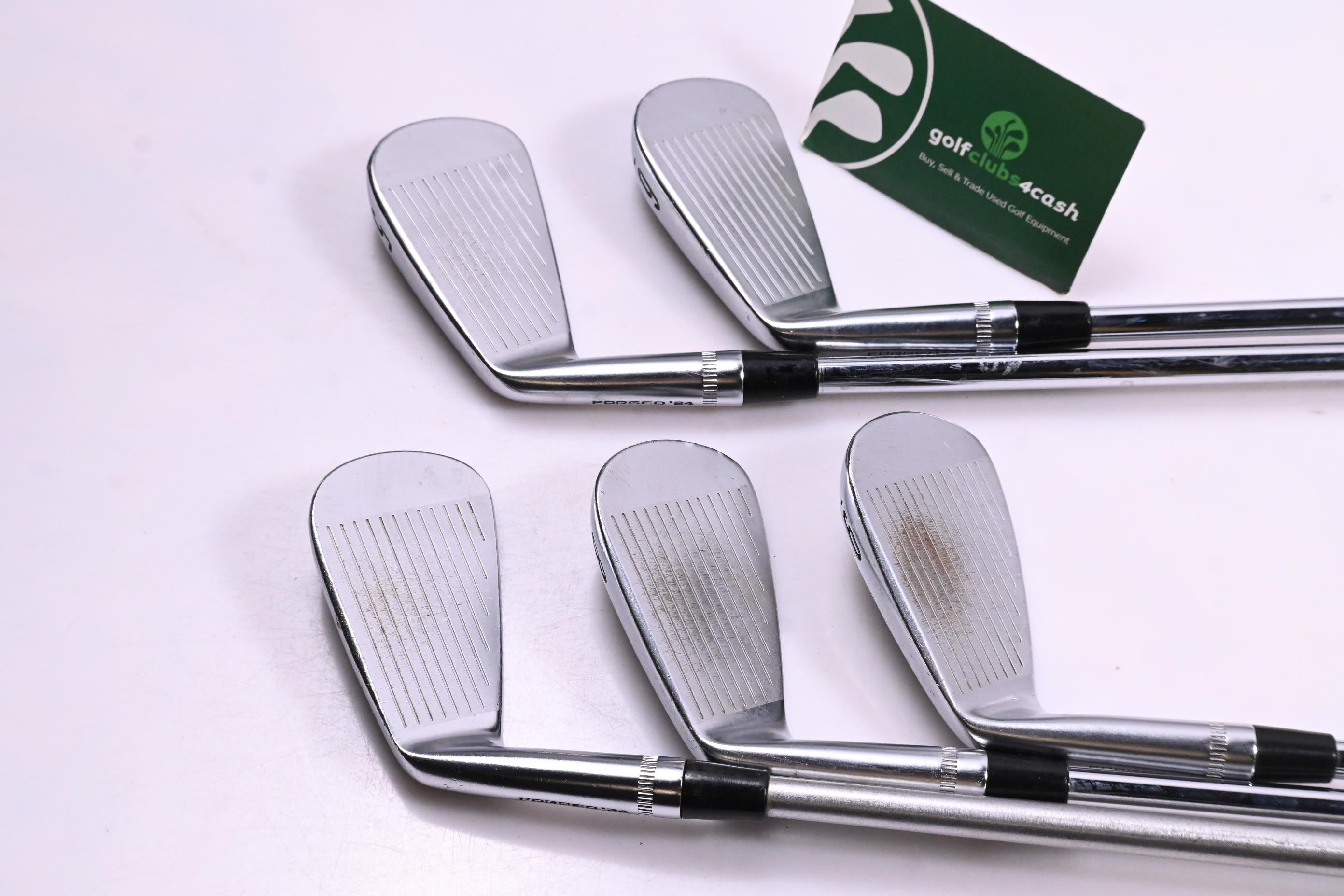 Callaway Apex MB 24 Irons / 5-9i / Stiff Flex KBS $-TAPER 125 Shafts
