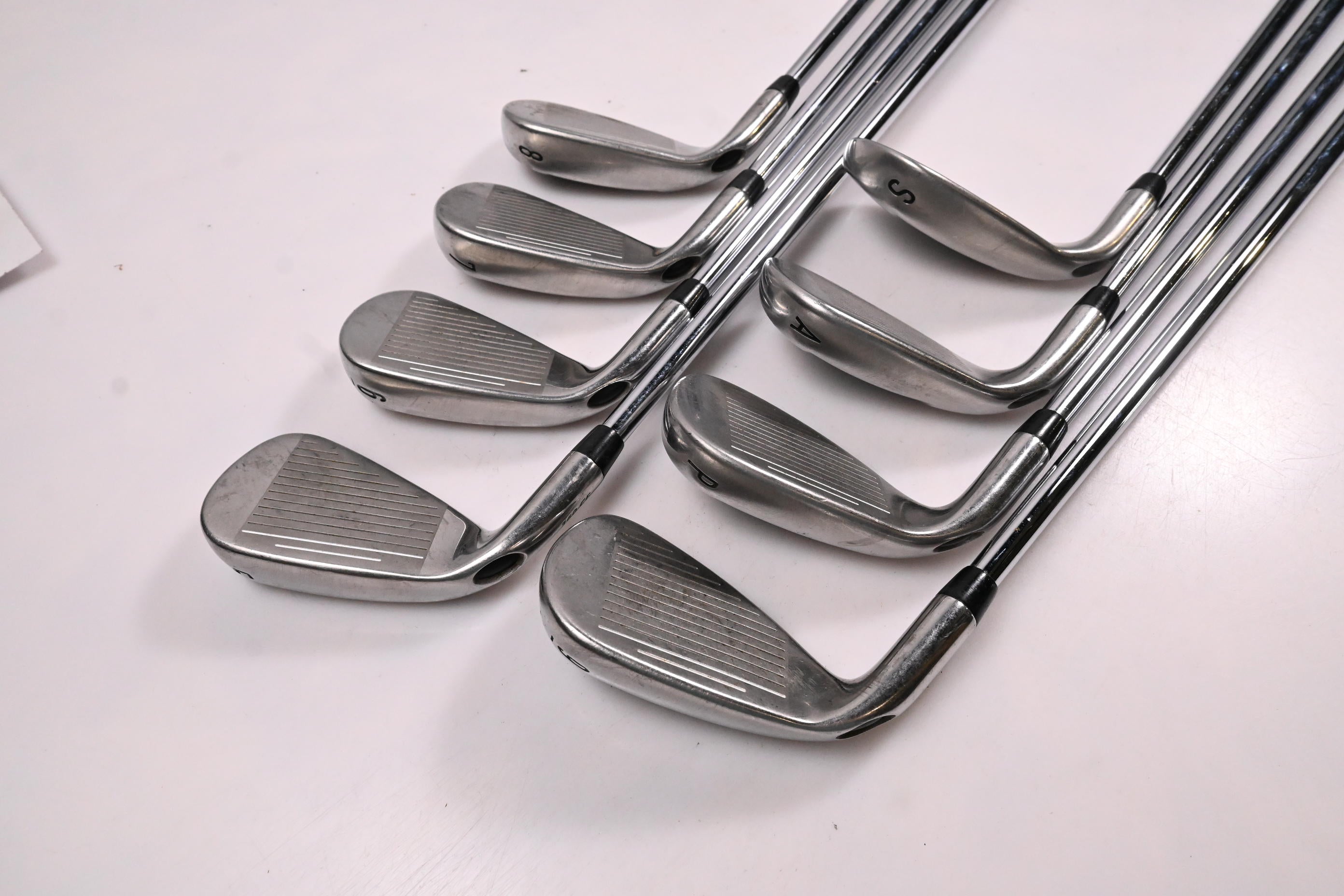 Callaway Steelhead XR Irons / 5-PW+AW+SW / Stiff Flex Project X Steel Shafts