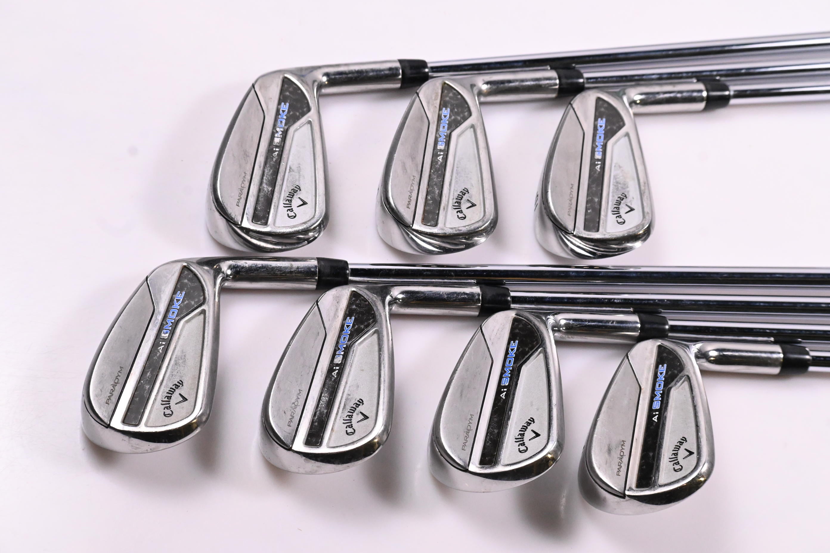 Callaway Paradym Ai Smoke Irons / 4-PW / X-Flex Project X Shafts