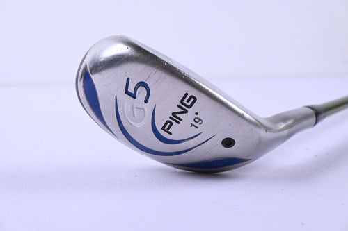 Ping G5 #3 Hybrid / 19 Degree / Regular Flex Aldila NV Green 85 Shaft