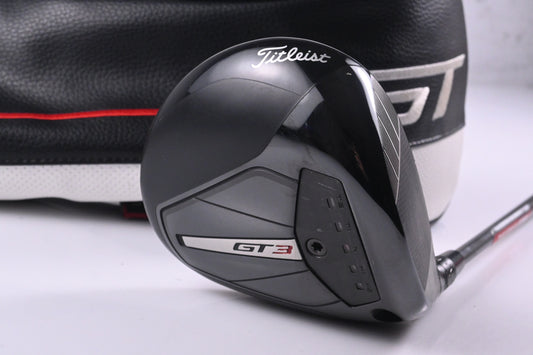 Titleist GT3 Driver / 10 Degree / Regular Flex Evenflow Riptide 50 Shaft