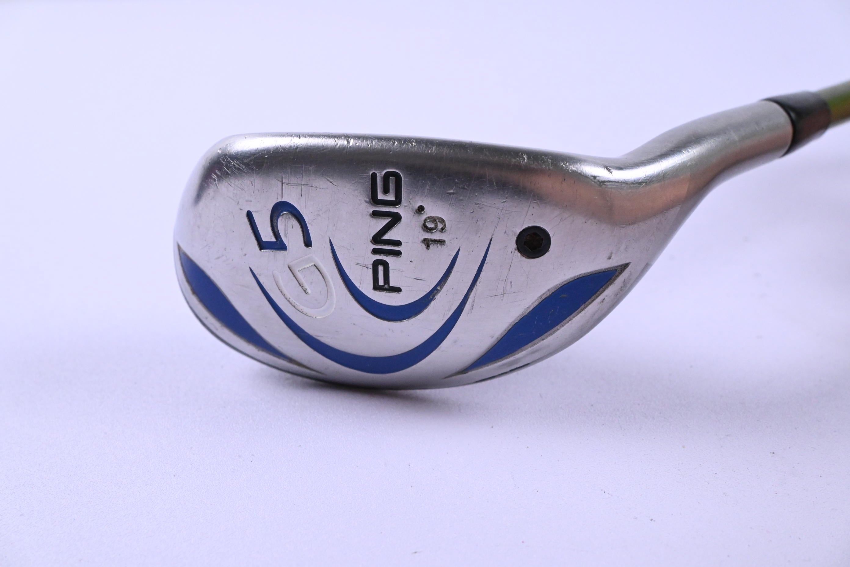 Ping G5 #3 Hybrid / 19 Degree / Regular Flex Aldila NV Green 85 Shaft