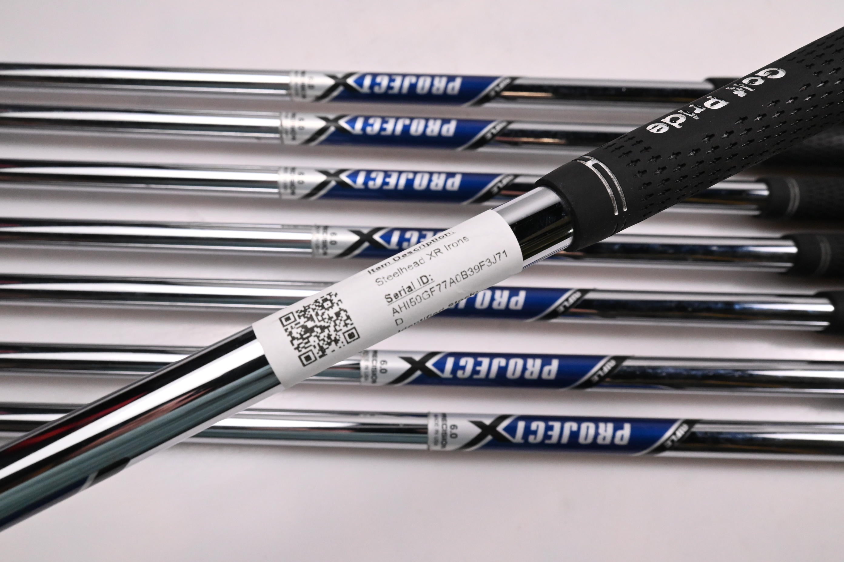 Callaway Steelhead XR Irons / 5-PW+AW+SW / Stiff Flex Project X Steel Shafts