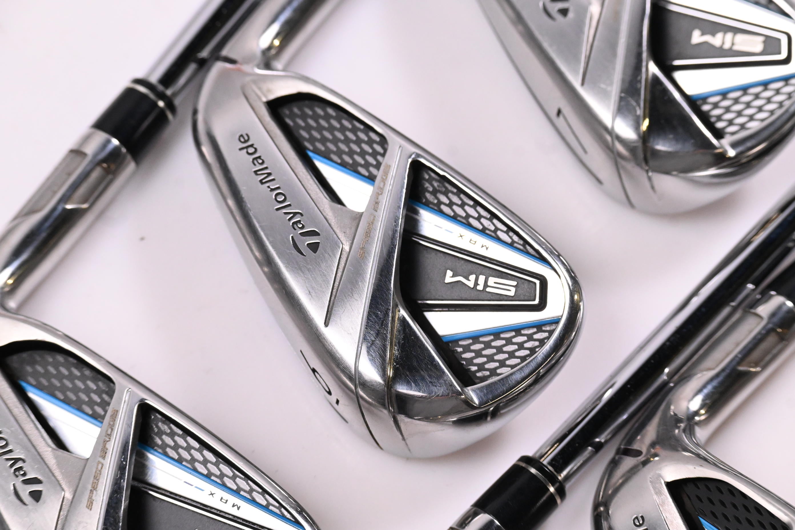 Taylormade SIM Max Irons / 5-PW / Regular Flex KBS MAX 85 Shafts