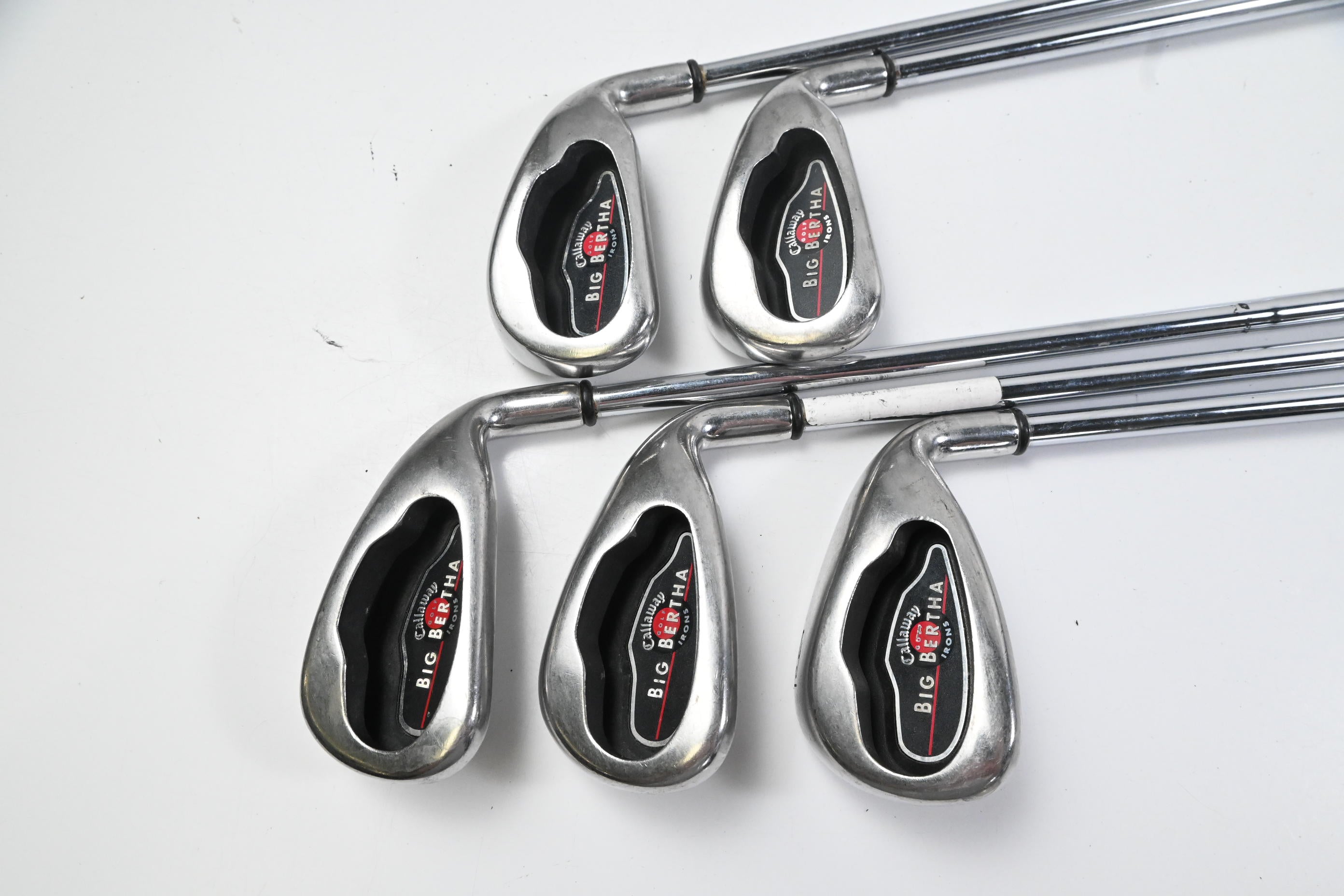 Callaway Big Bertha 2004 Irons / 5-9i / Uniflex Big Bertha Shafts