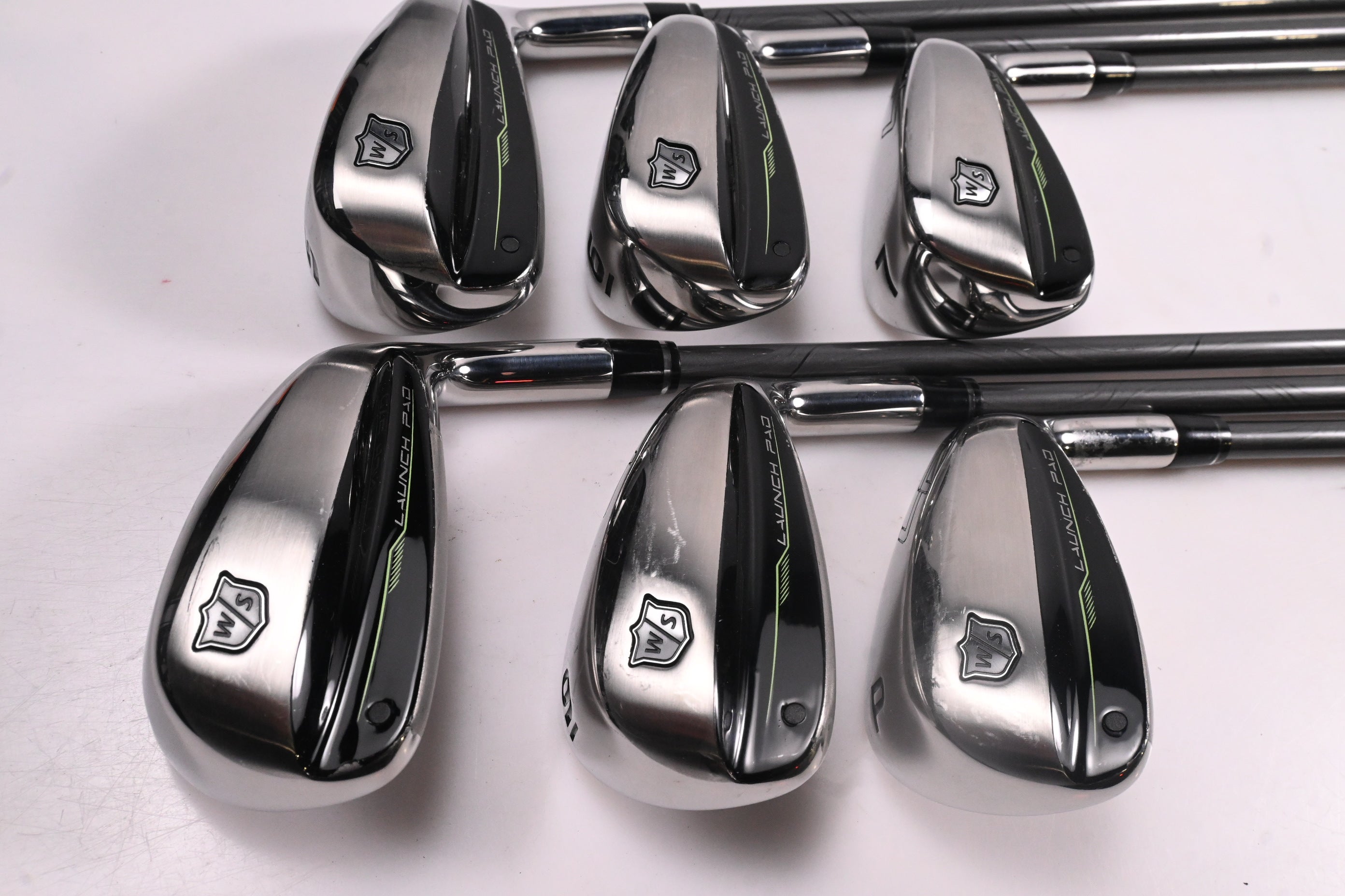 Wilson Launch Pad Irons / 5-PW / Regular Flex Evenflow 65 Shafts