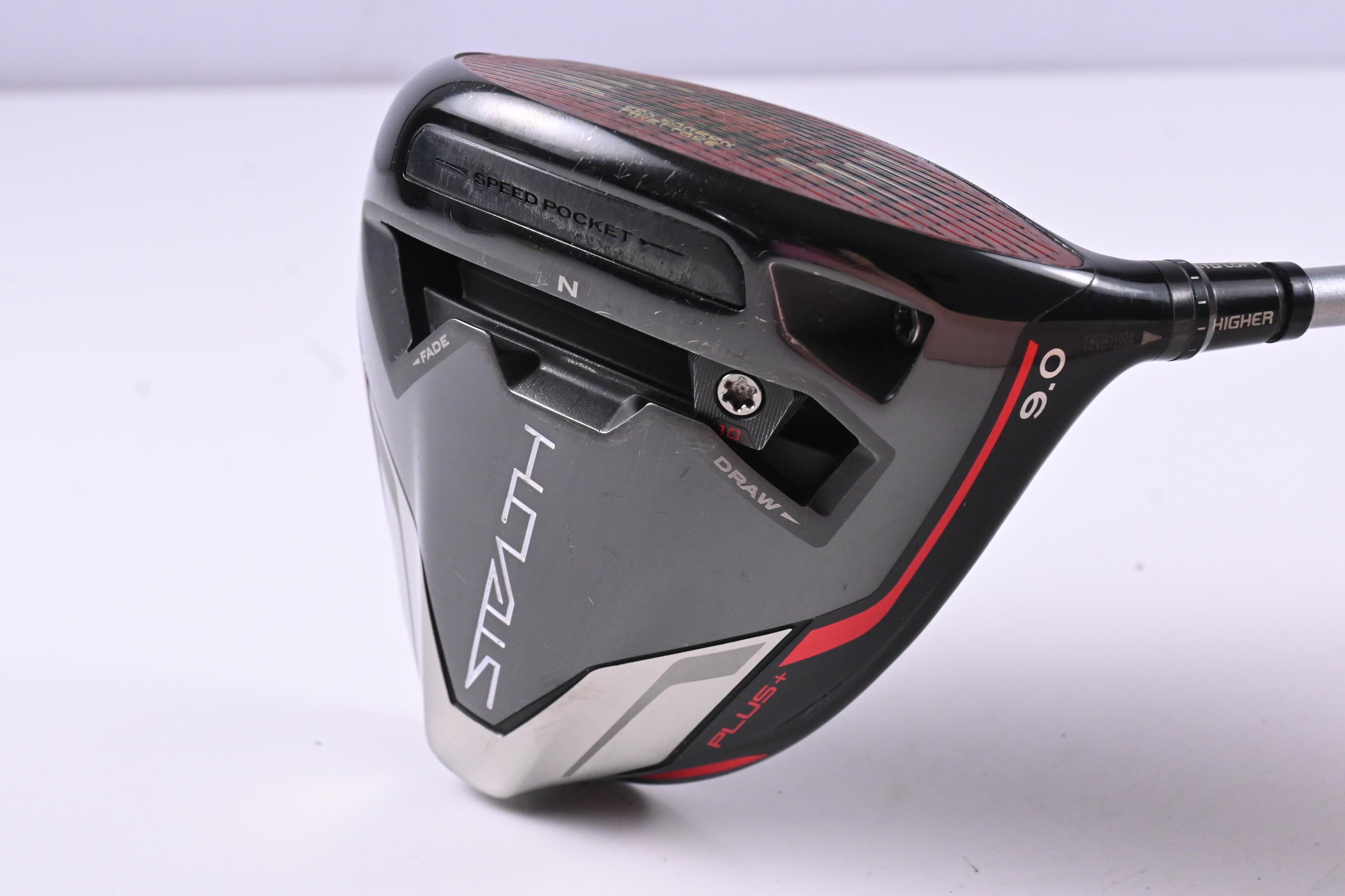 Taylormade Stealth Plus Driver / 9 Degree / Stiff Flex Prolaunch Red 65 Shaft