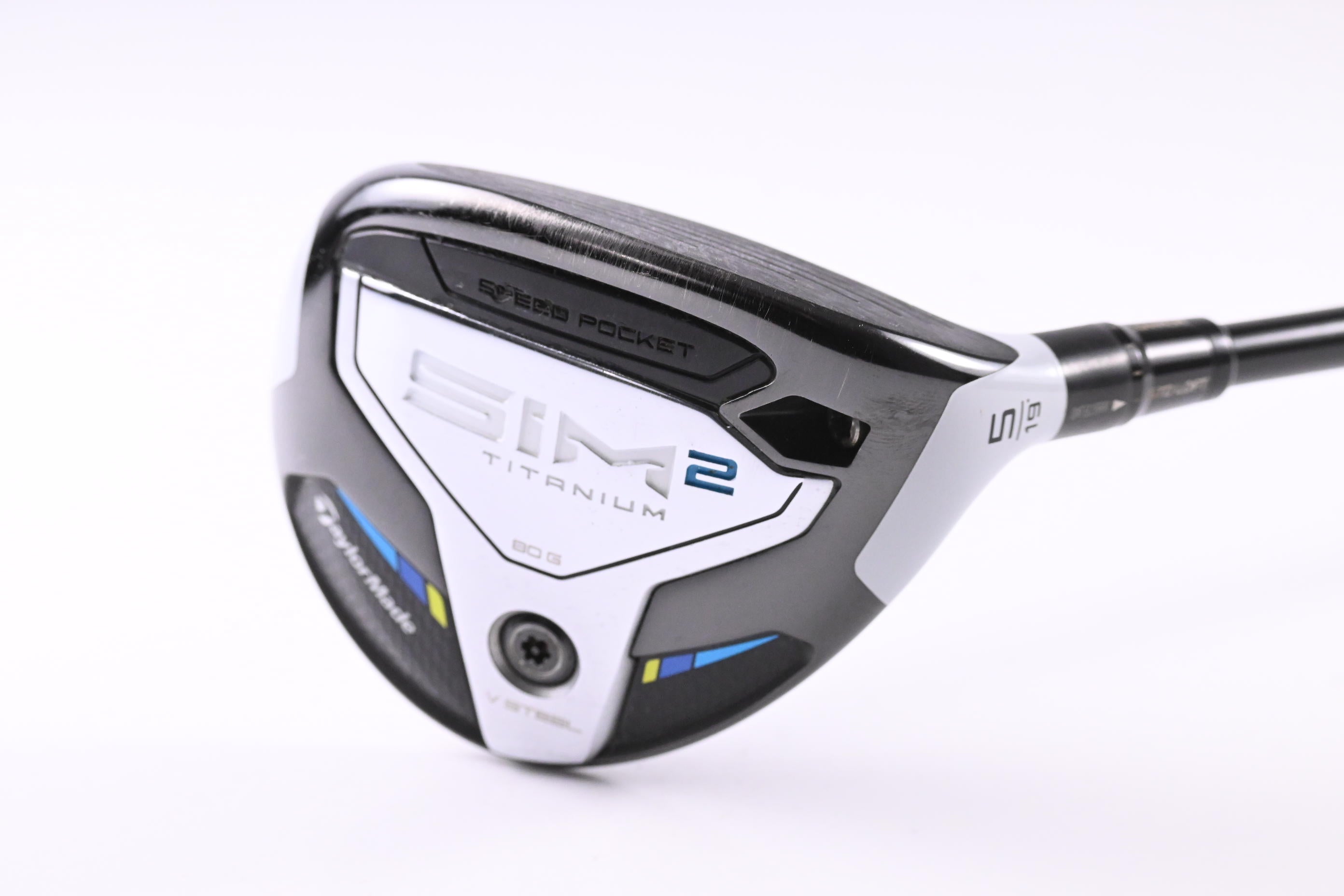 Taylormade SIM2 Ti #5 Wood / 19 Degree / Regular Flex Tensei AV RAW Blue 65