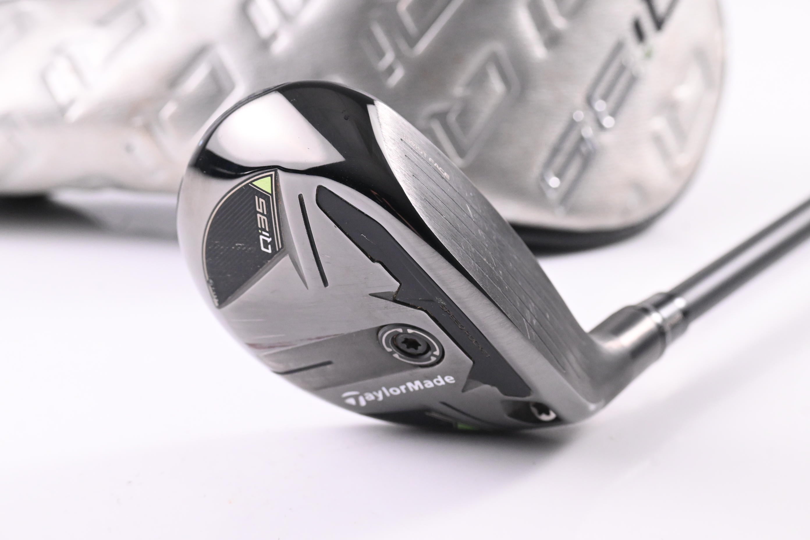 Taylormade Qi35 #3 Hybrid / 19 Degree / Stiff Flex Ventus Blue HB 7 Shaft